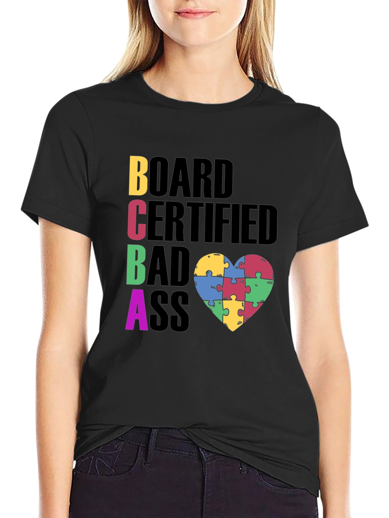 Board Certified Badass Autism Awareness T-Shirt