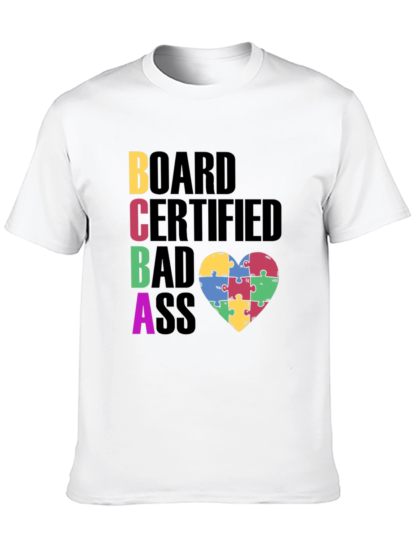 Board Certified Badass Autism Awareness T-Shirt