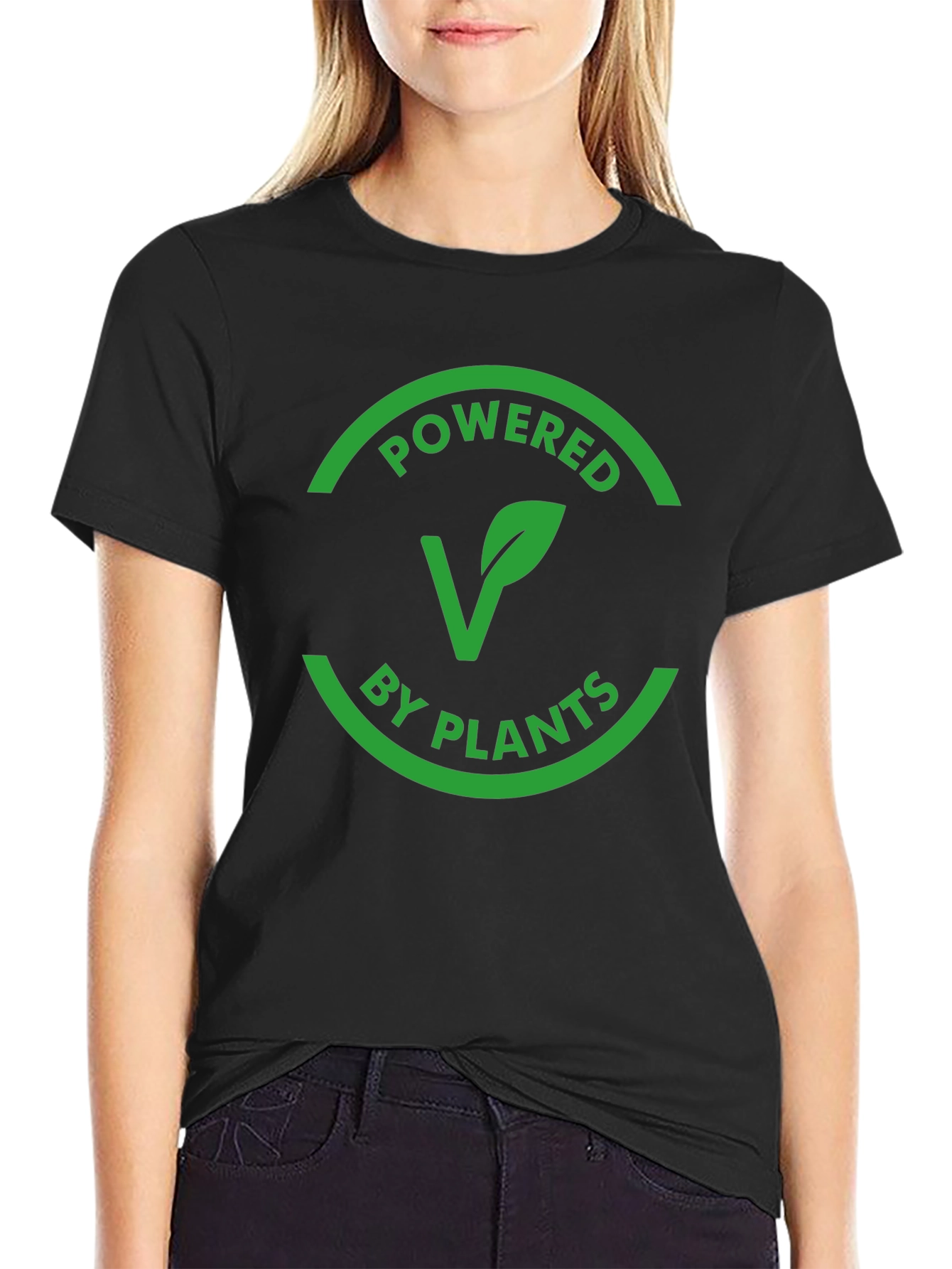 Powered by Plants T-Shirt - Vegan Tee