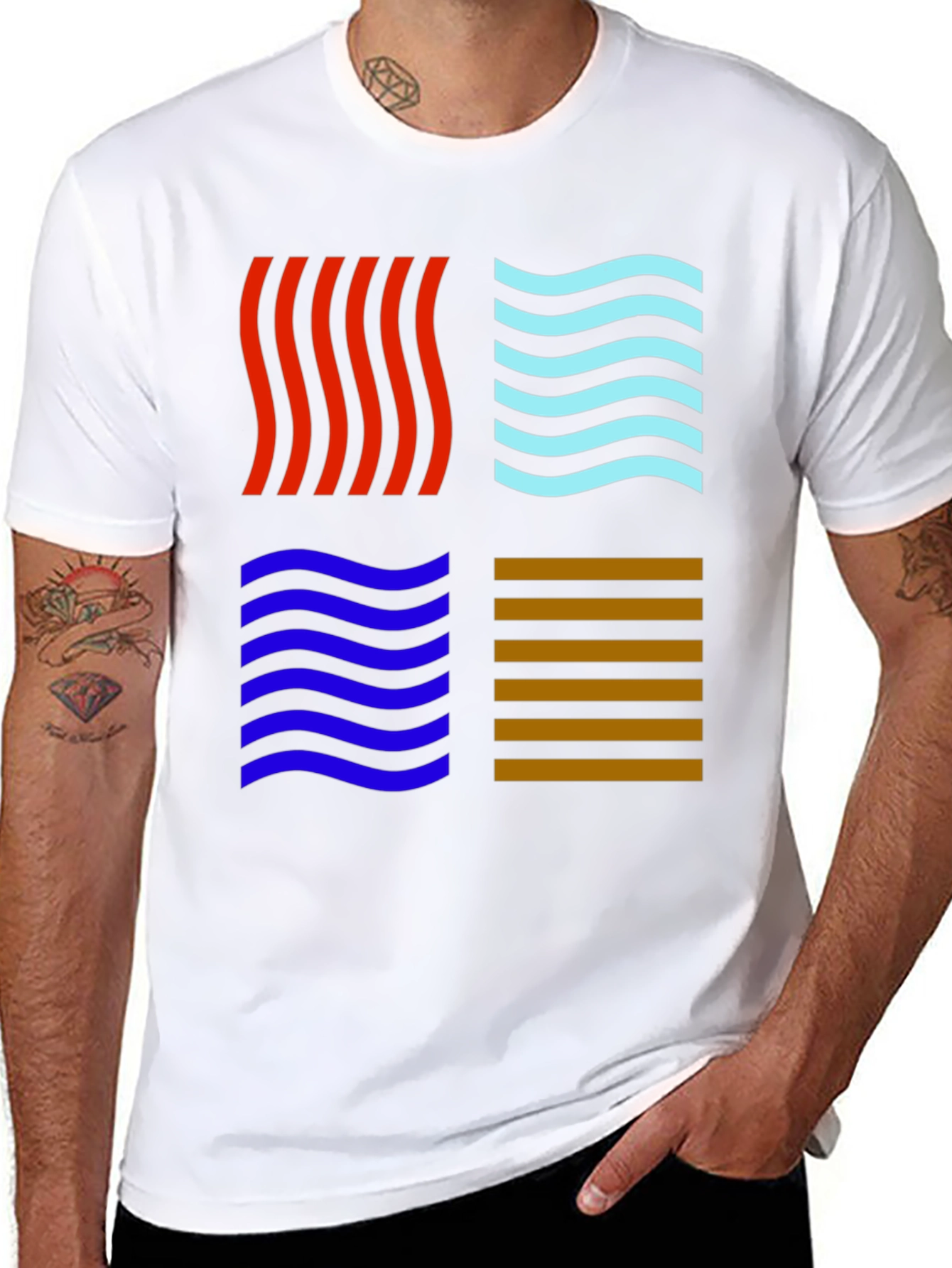 Four Elements Graphic Tee - Avatar Inspired
