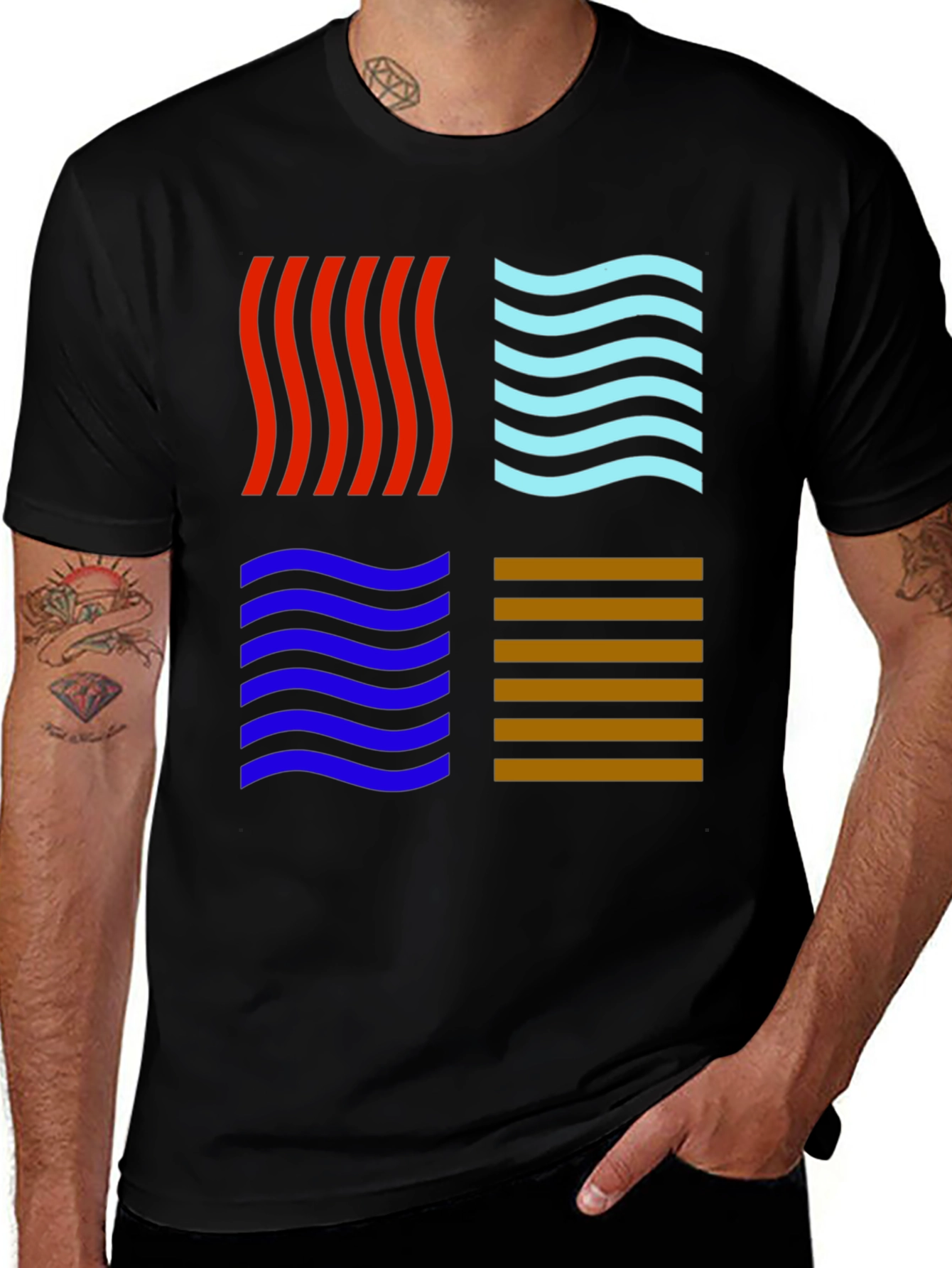 Four Elements Graphic Tee - Avatar Inspired