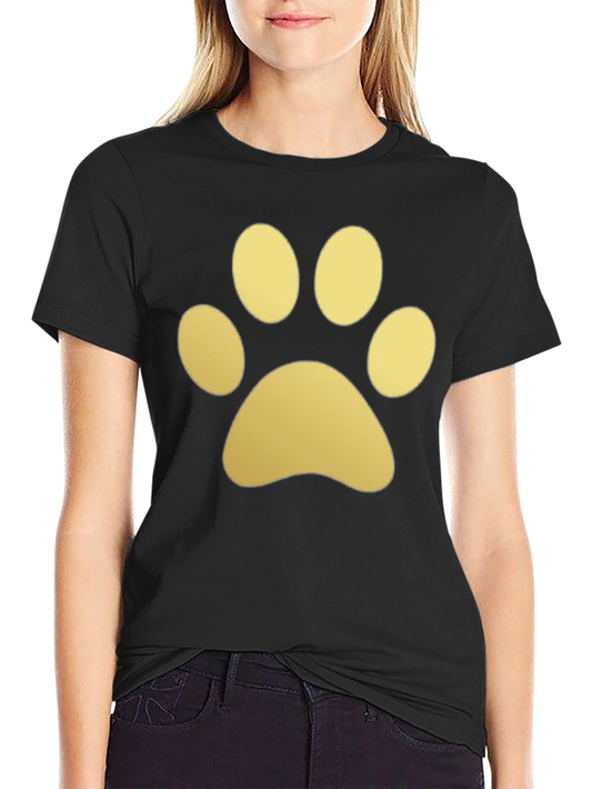 Paw Print T-Shirt - Casual Comfort
