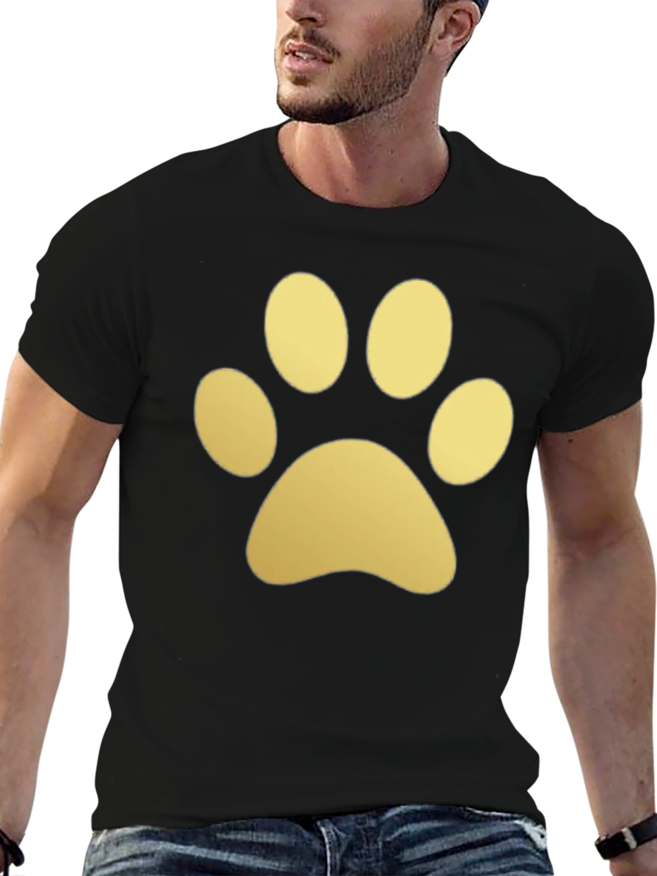 Paw Print T-Shirt - Casual Comfort