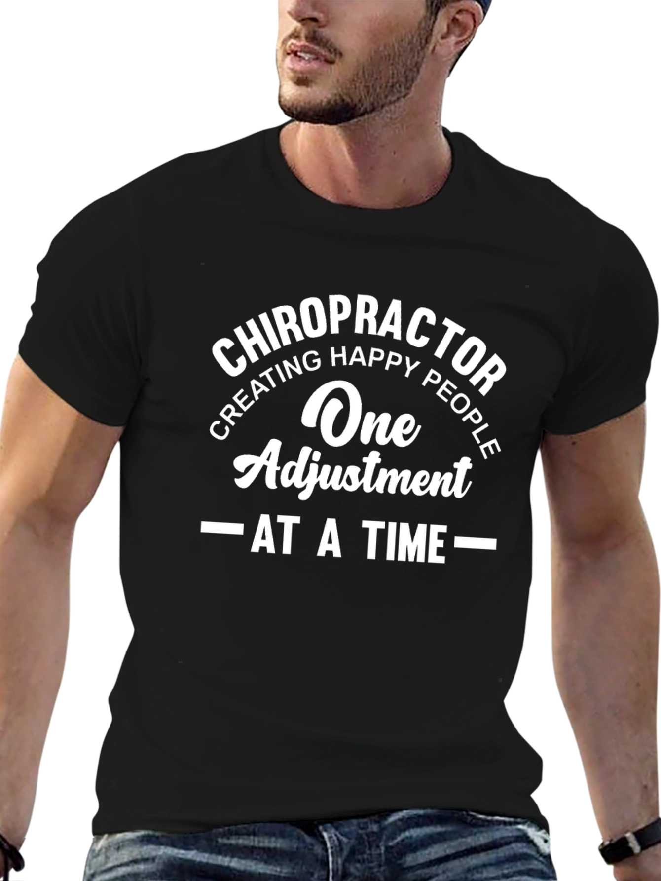 Chiropractor One Adjustment at a Time T-Shirt