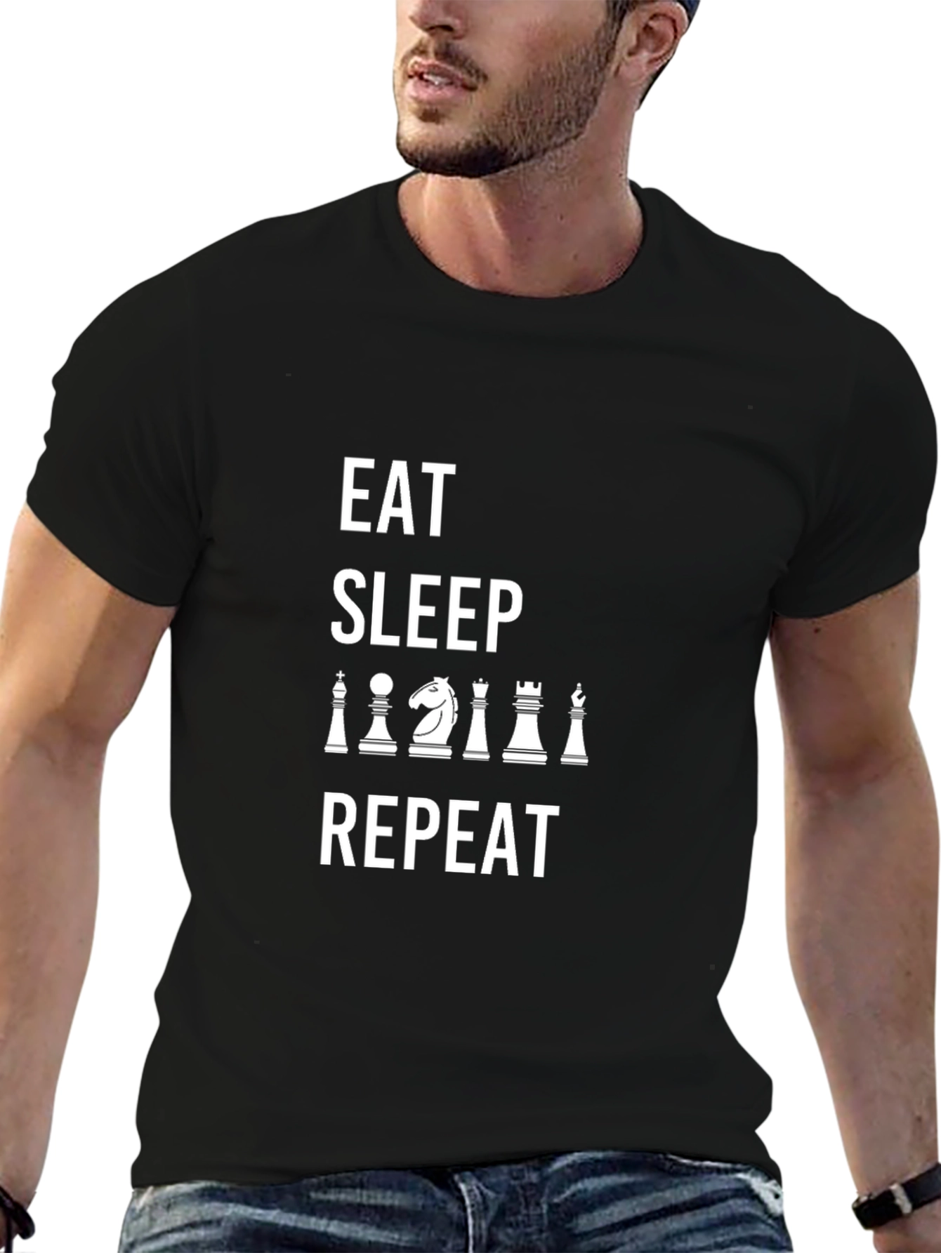 Eat Sleep Chess Repeat T-Shirt