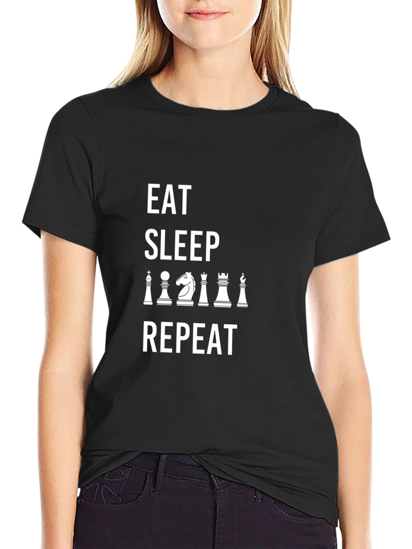 Eat Sleep Chess Repeat T-Shirt