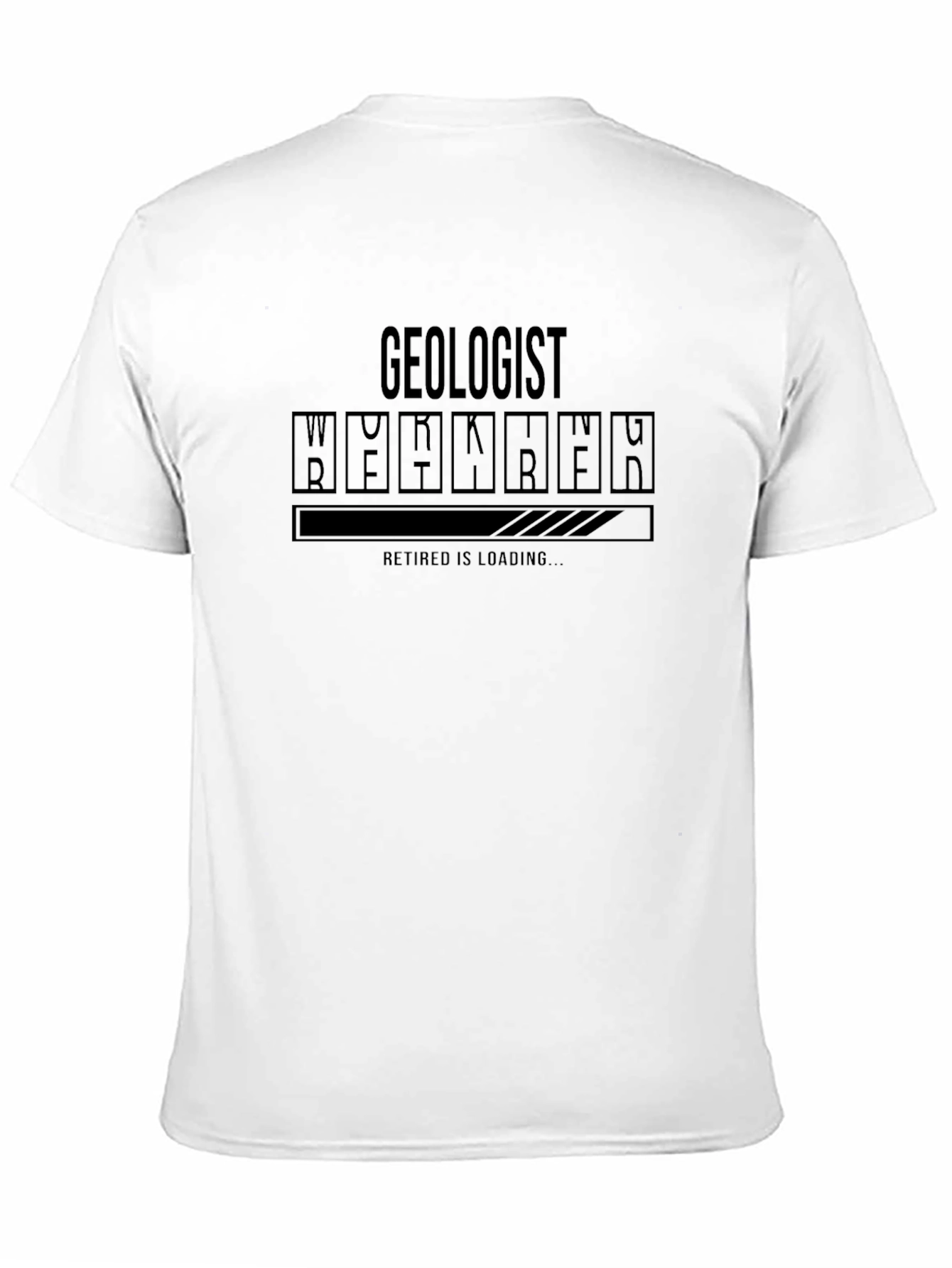 Geologist Retired Loading T-Shirt