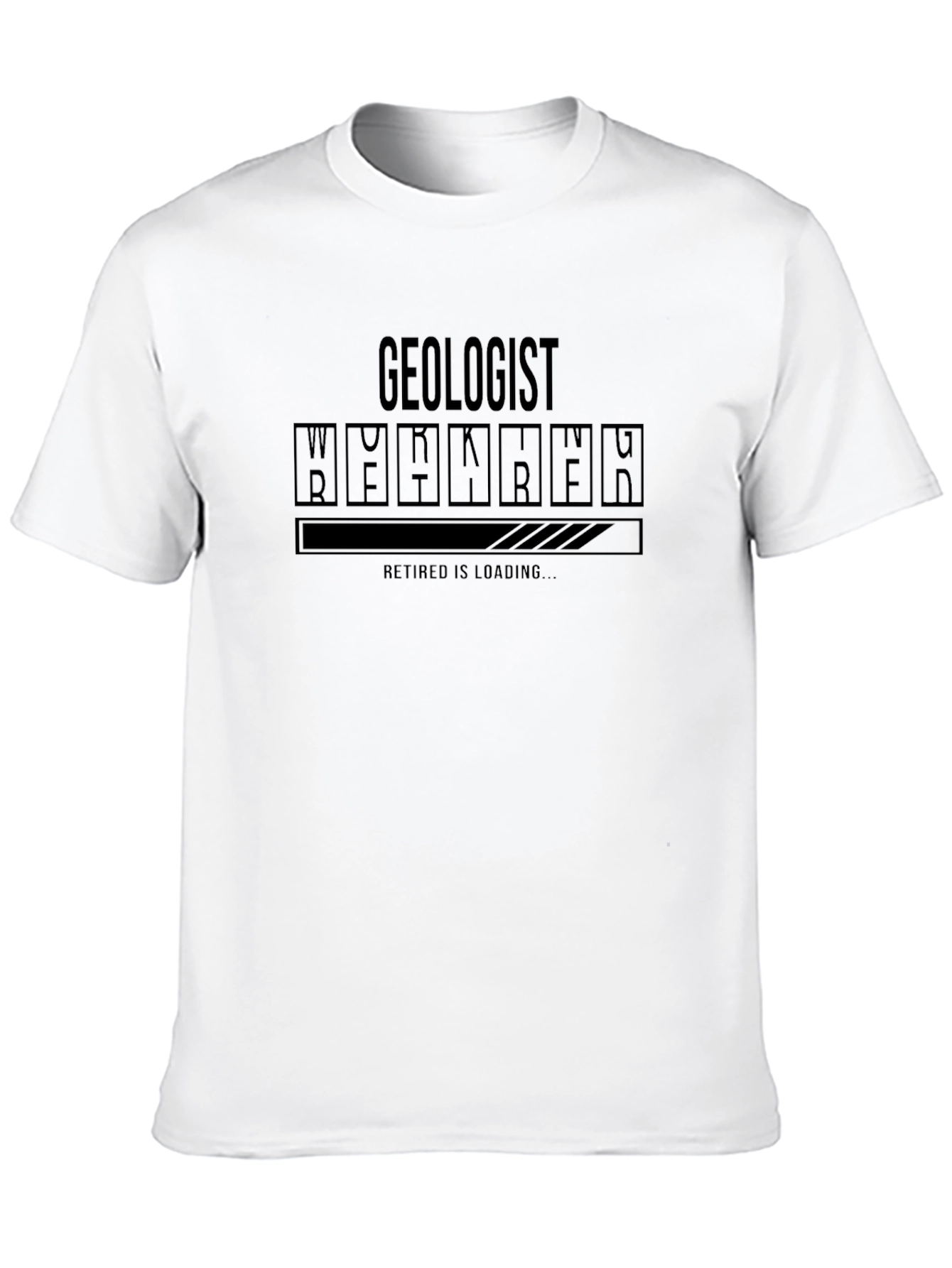 Geologist Retired Loading T-Shirt