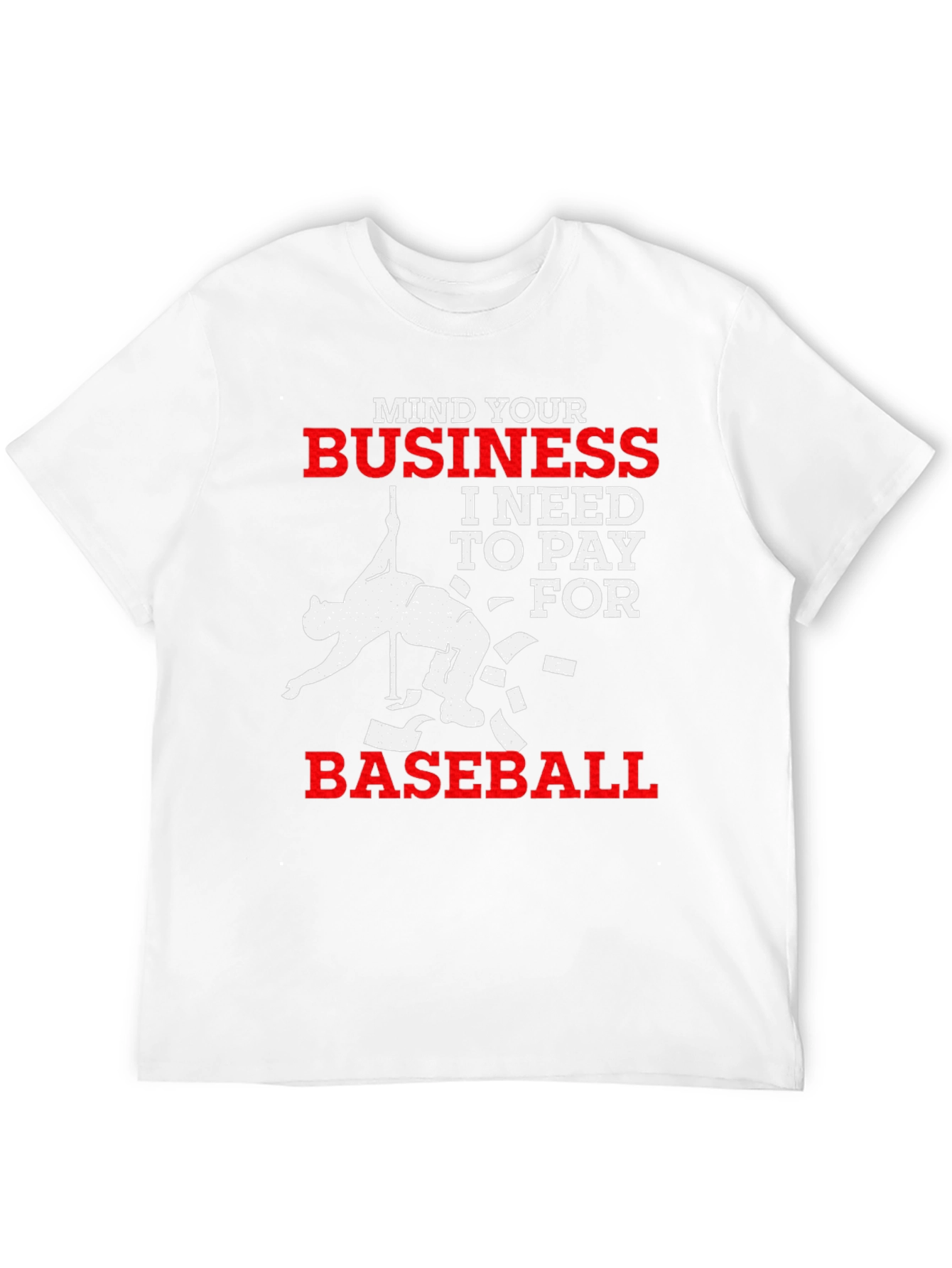 Mind Your Business Baseball T-Shirt