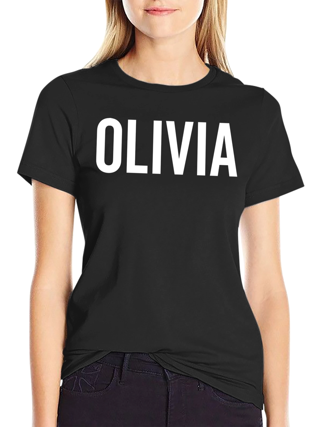 Personalized Olivia T-Shirt - Custom Name Tee