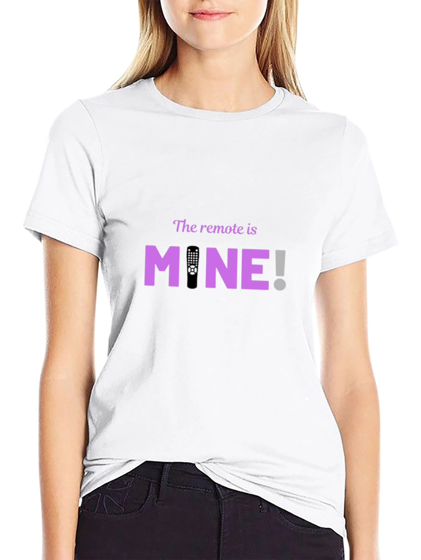 The Remote is MINE! Graphic T-Shirt