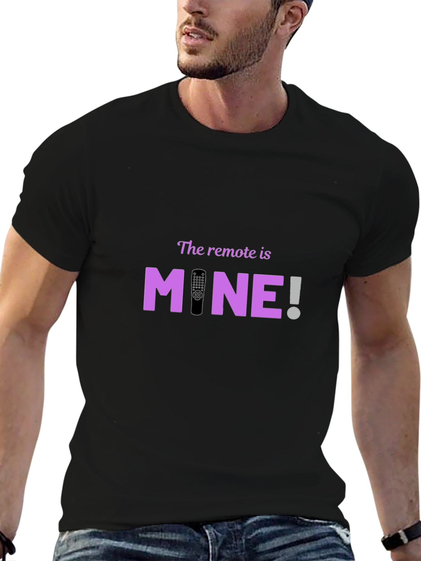 The Remote is MINE! Graphic T-Shirt