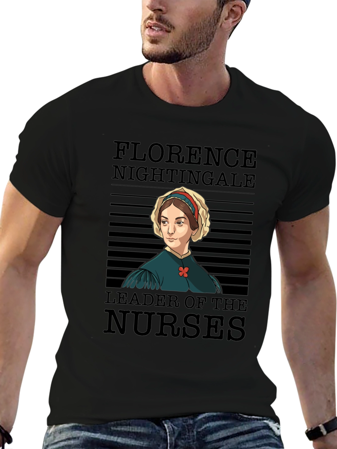 Florence Nightingale T-Shirt - Leader of the Nurses