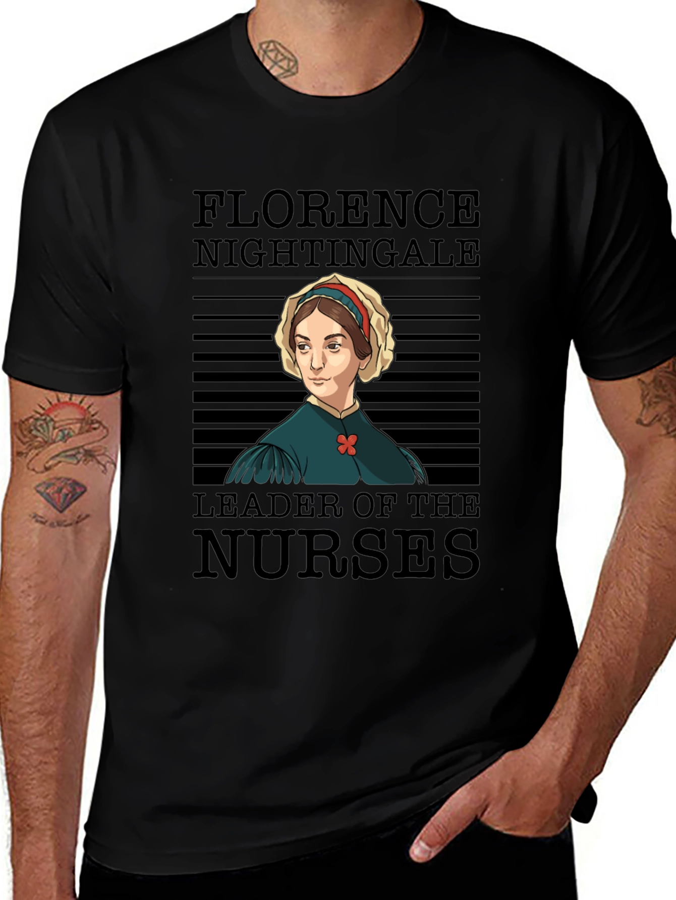 Florence Nightingale T-Shirt - Leader of the Nurses