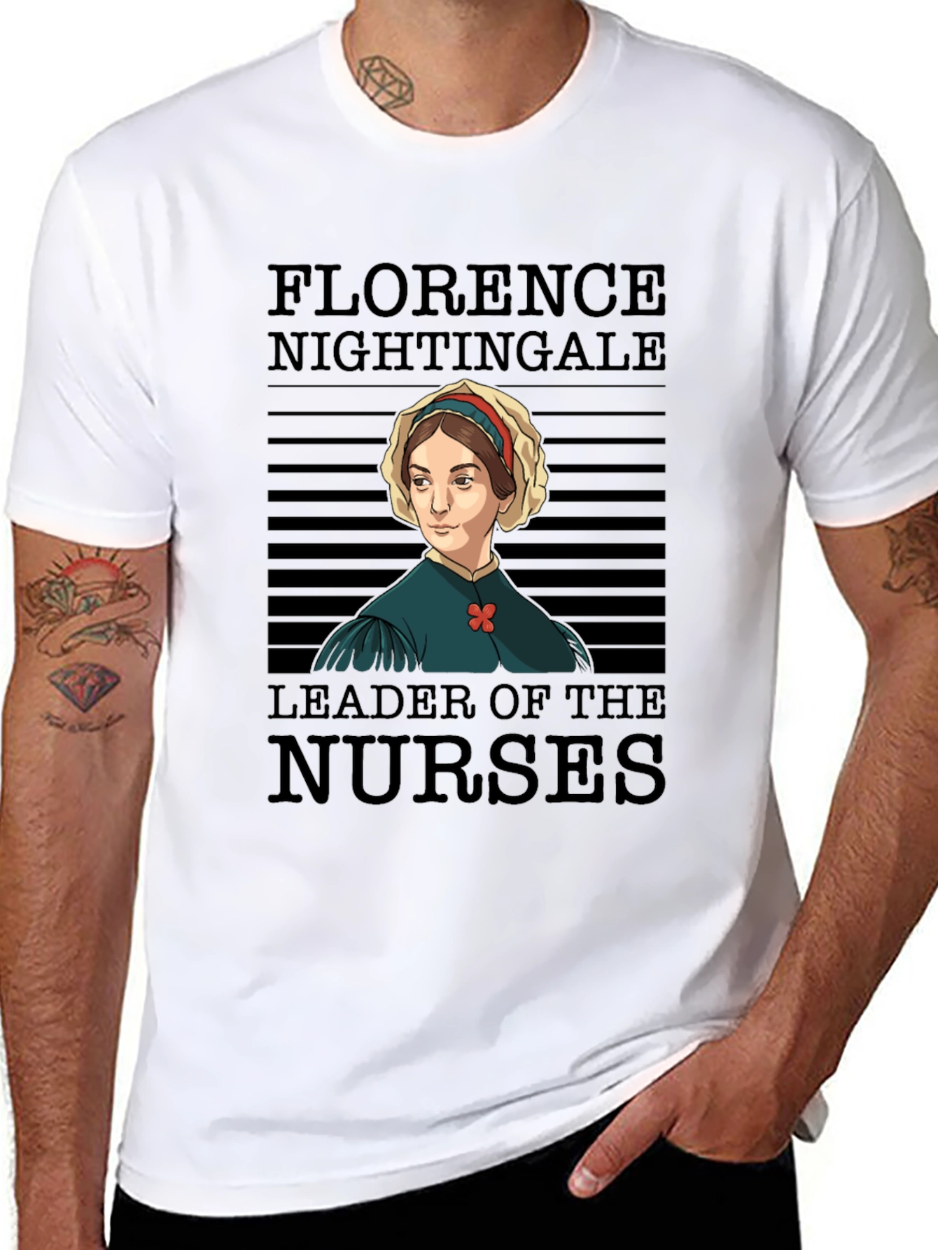 Florence Nightingale T-Shirt - Leader of the Nurses