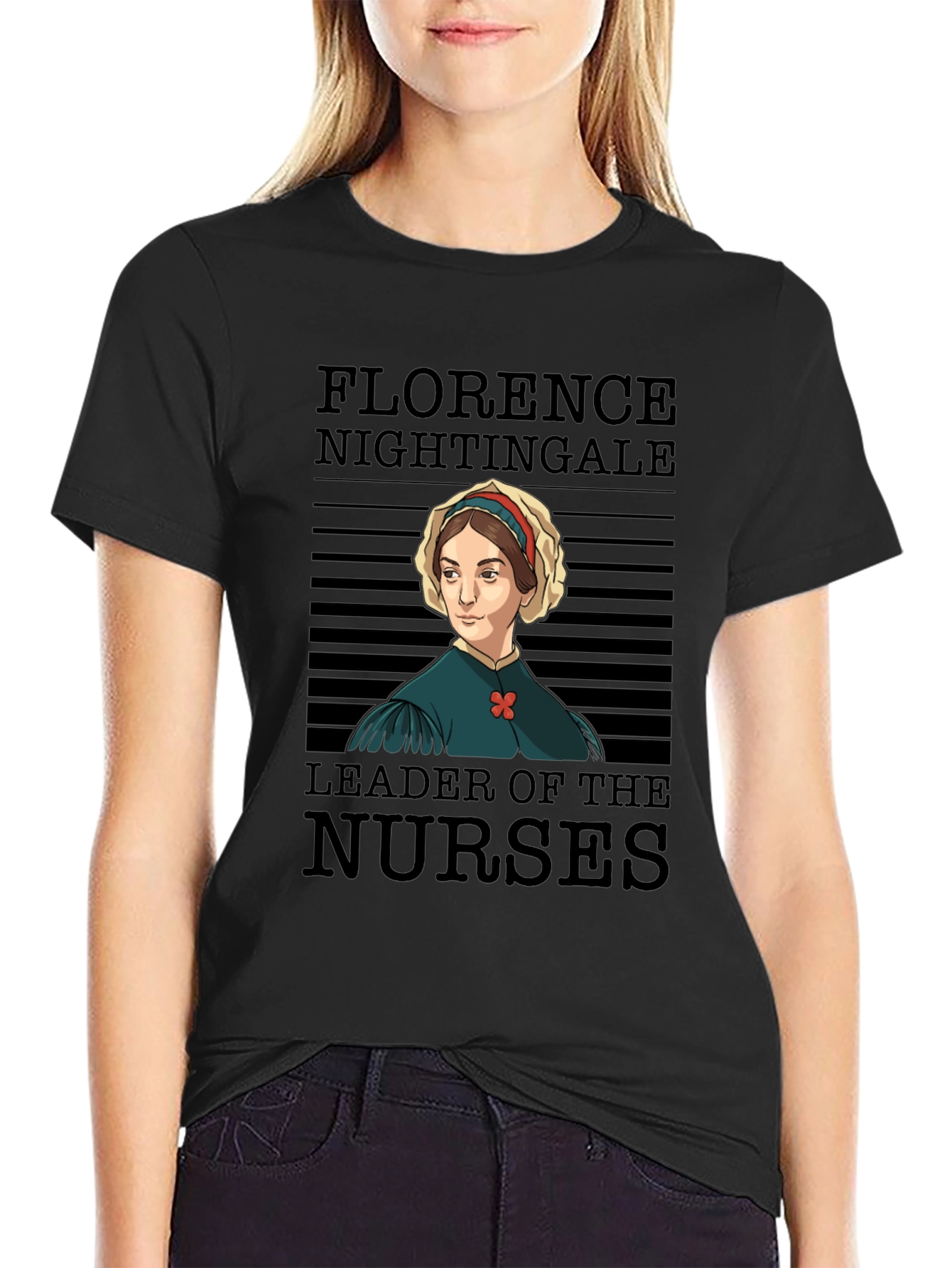 Florence Nightingale T-Shirt - Leader of the Nurses