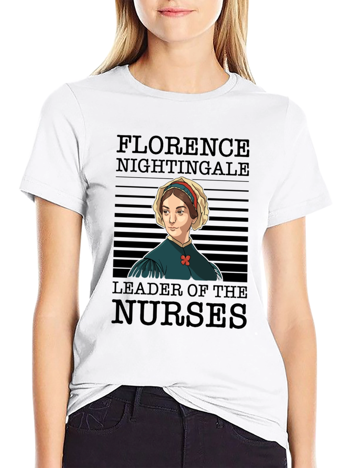 Florence Nightingale T-Shirt - Leader of the Nurses