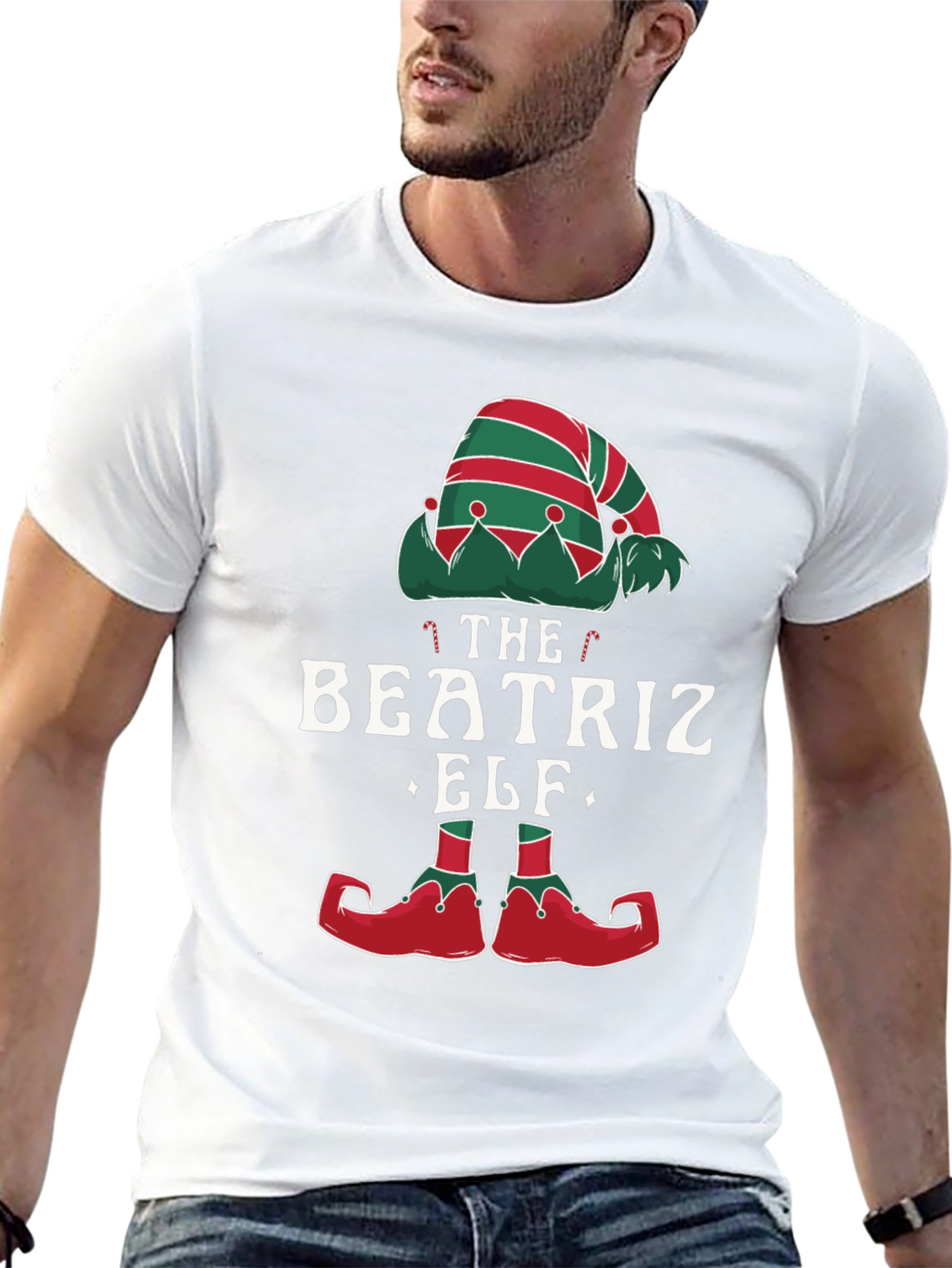 The Beatriz Elf Christmas Holiday T-Shirt
