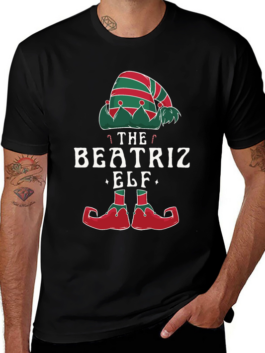 The Beatriz Elf Christmas Holiday T-Shirt