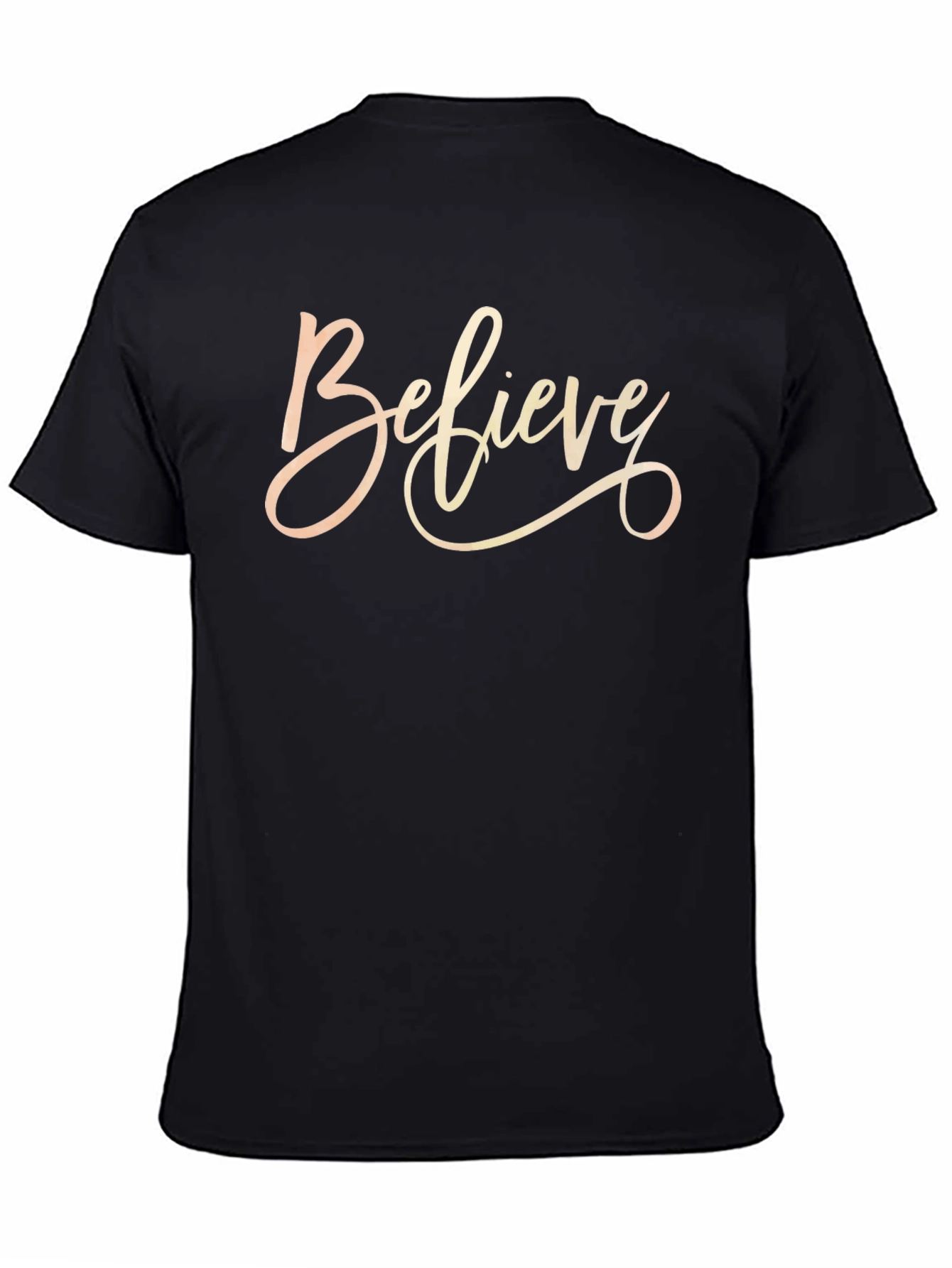 Believe Graphic T-Shirt - Stylish Mens Tee