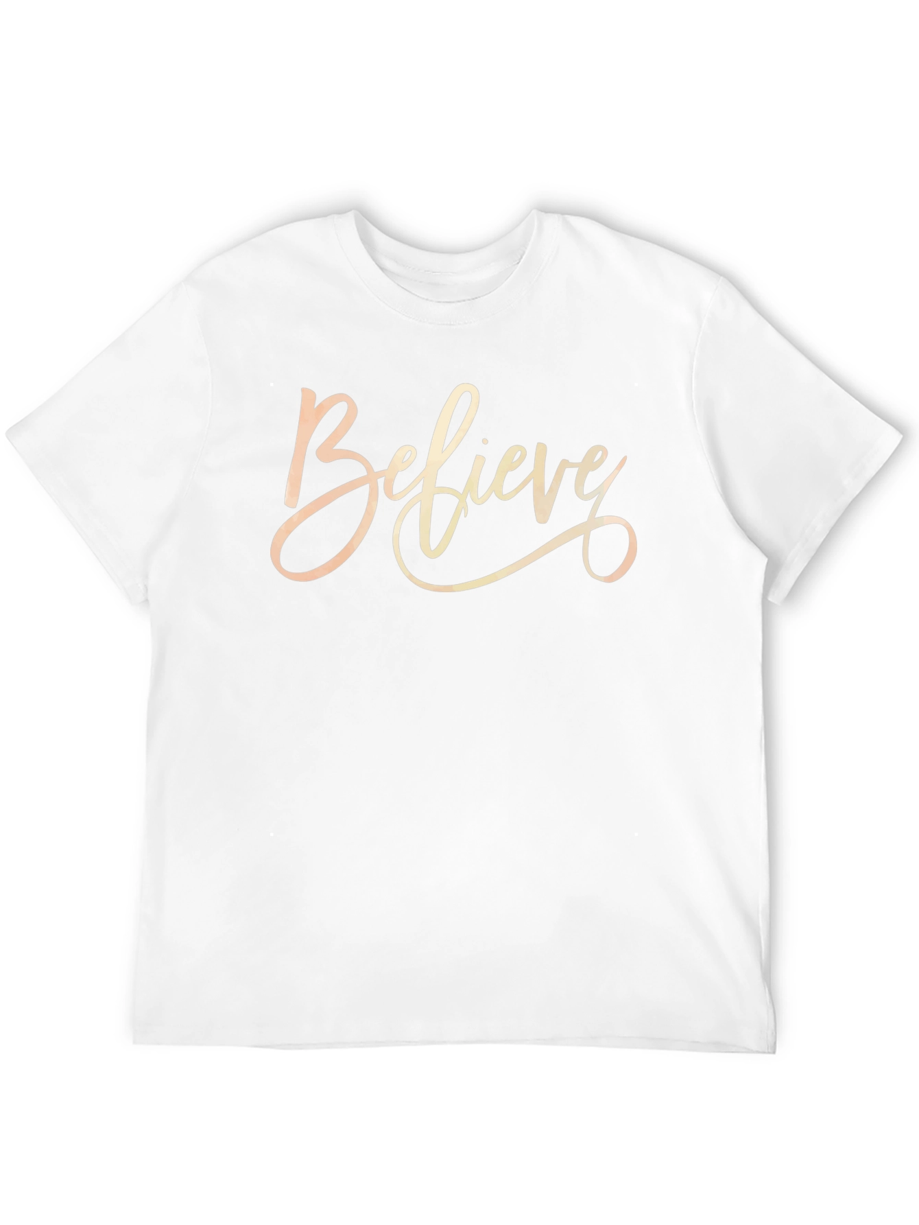 Believe Graphic T-Shirt - Stylish Mens Tee