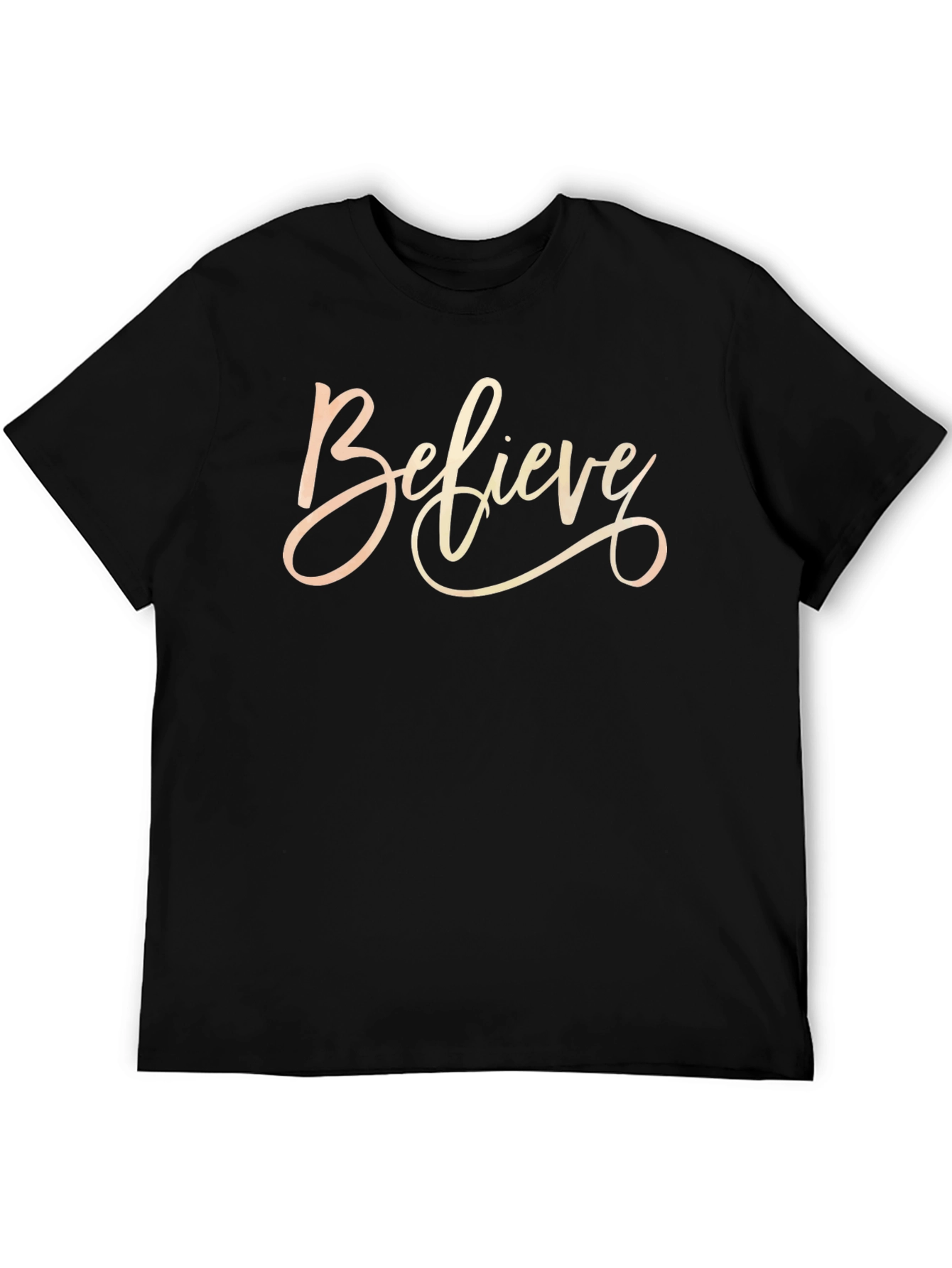 Believe Graphic T-Shirt - Stylish Mens Tee