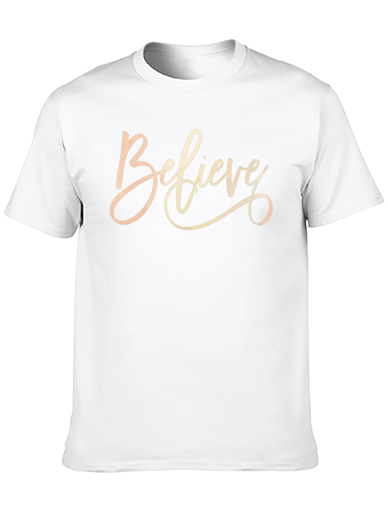 Believe Graphic T-Shirt - Stylish Mens Tee