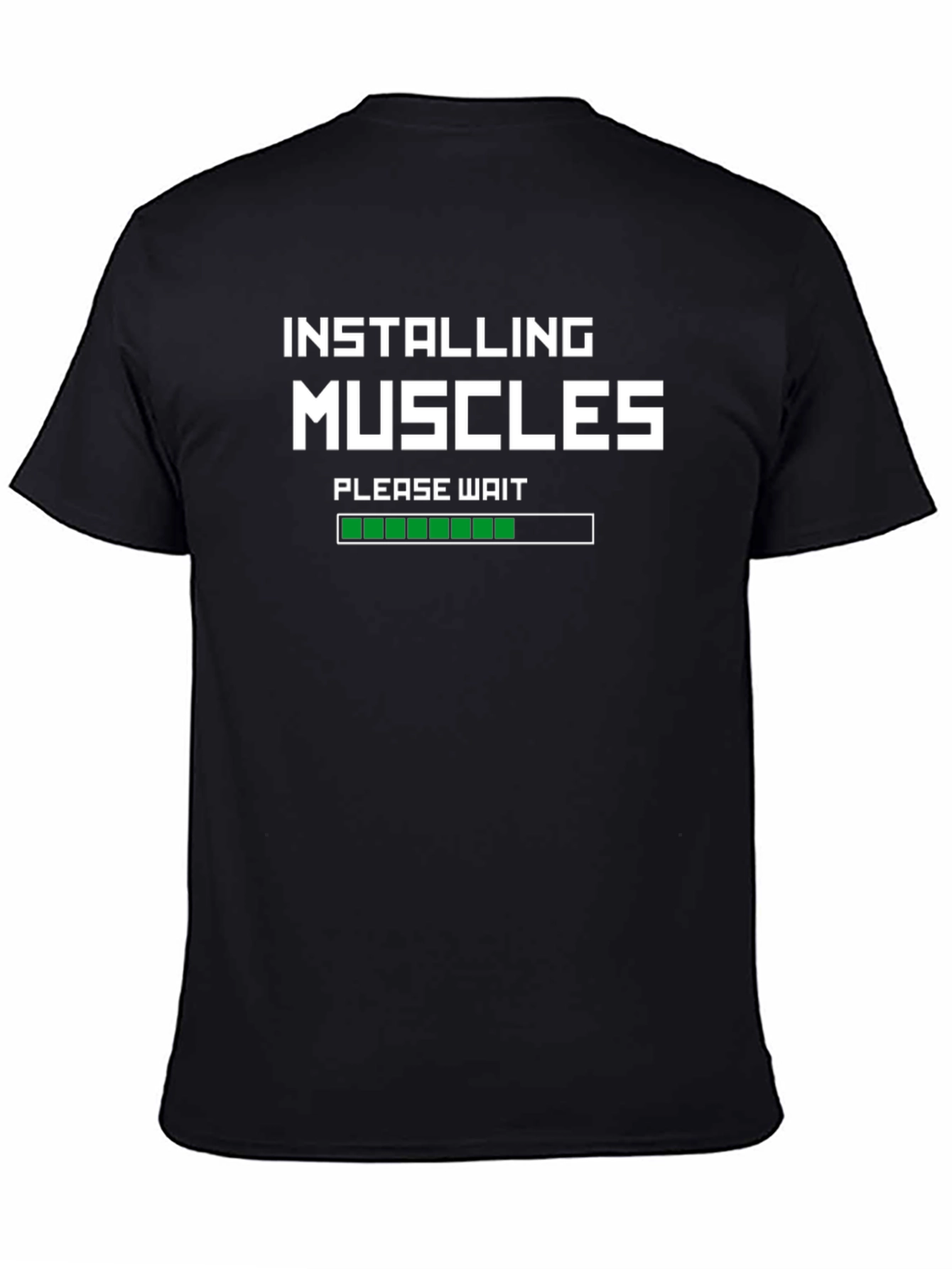 Installing Muscles Funny Workout T-Shirt