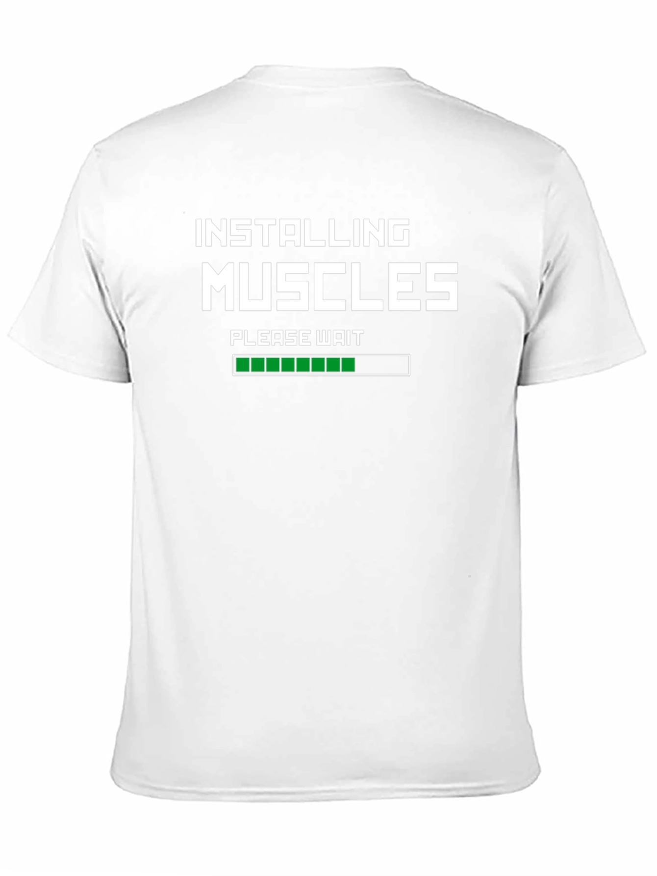 Installing Muscles Funny Workout T-Shirt