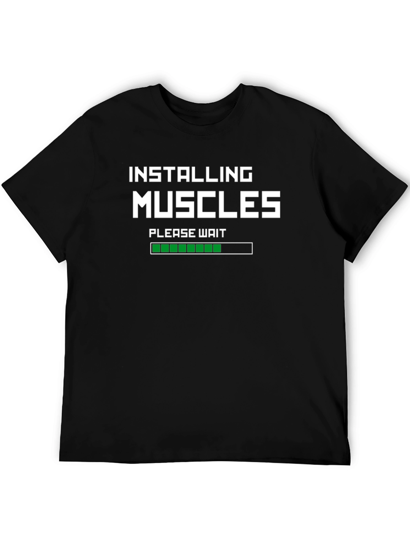 Installing Muscles Funny Workout T-Shirt