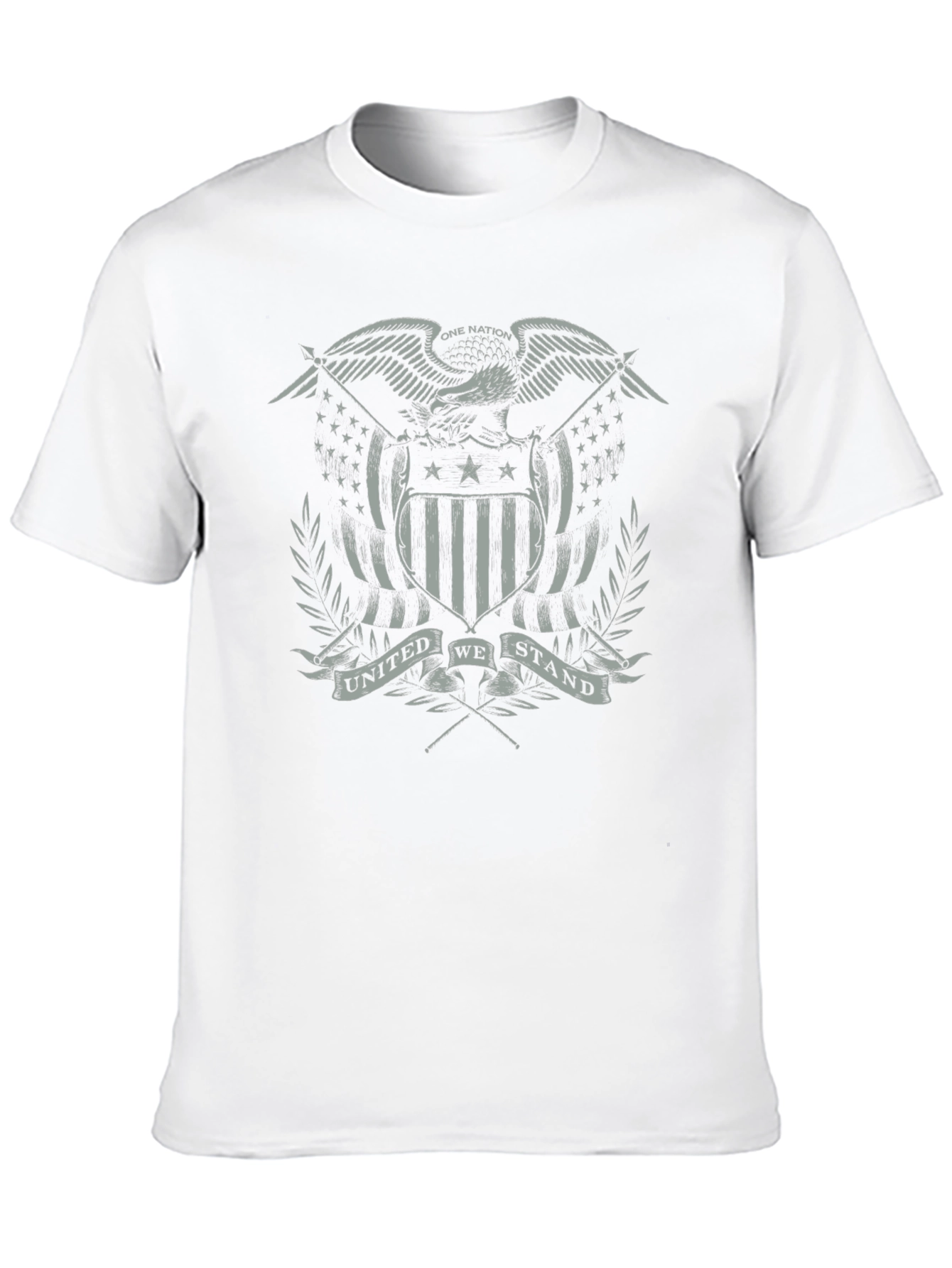 Patriotic United We Stand Graphic T-Shirt