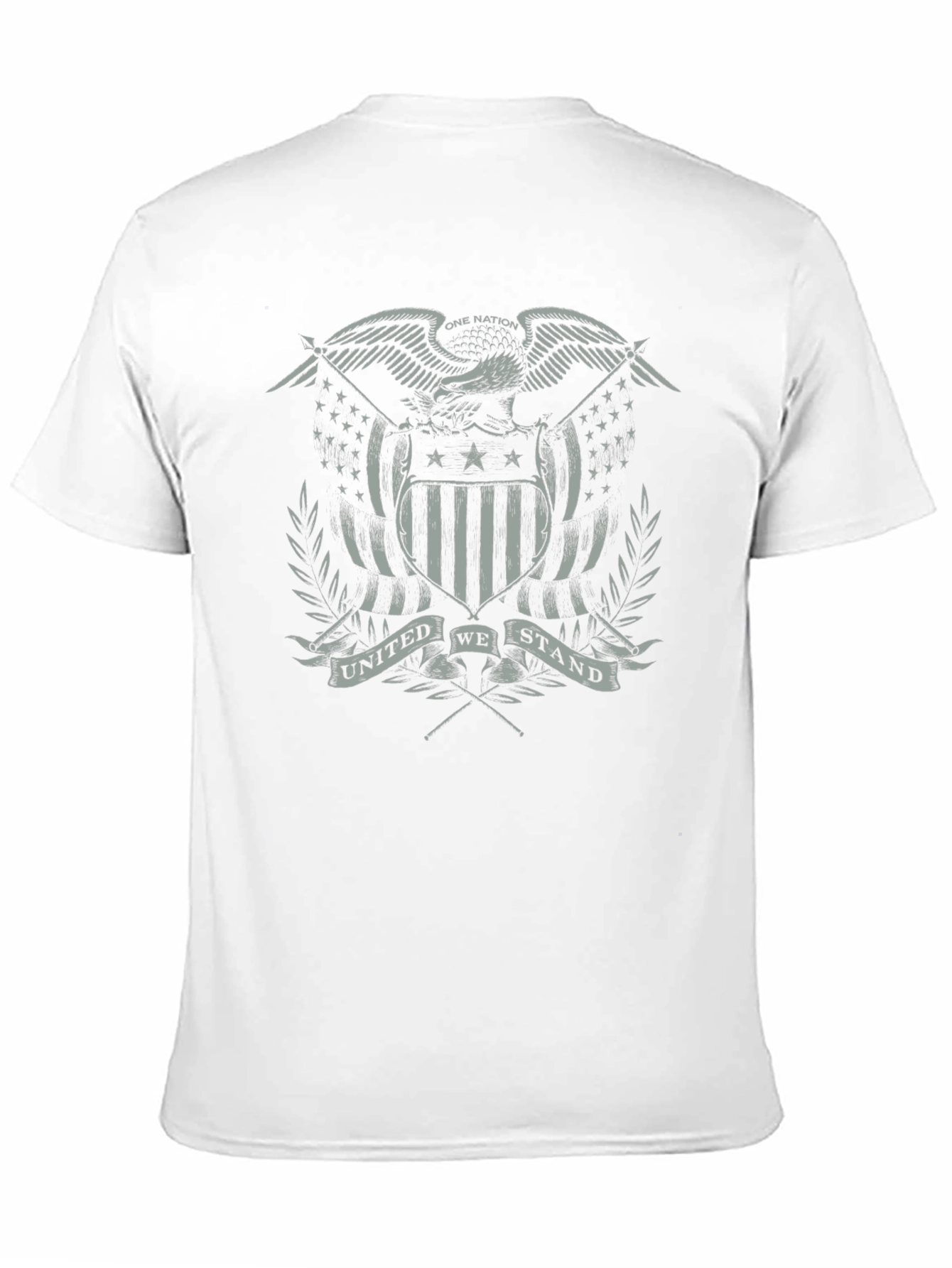 Patriotic United We Stand Graphic T-Shirt