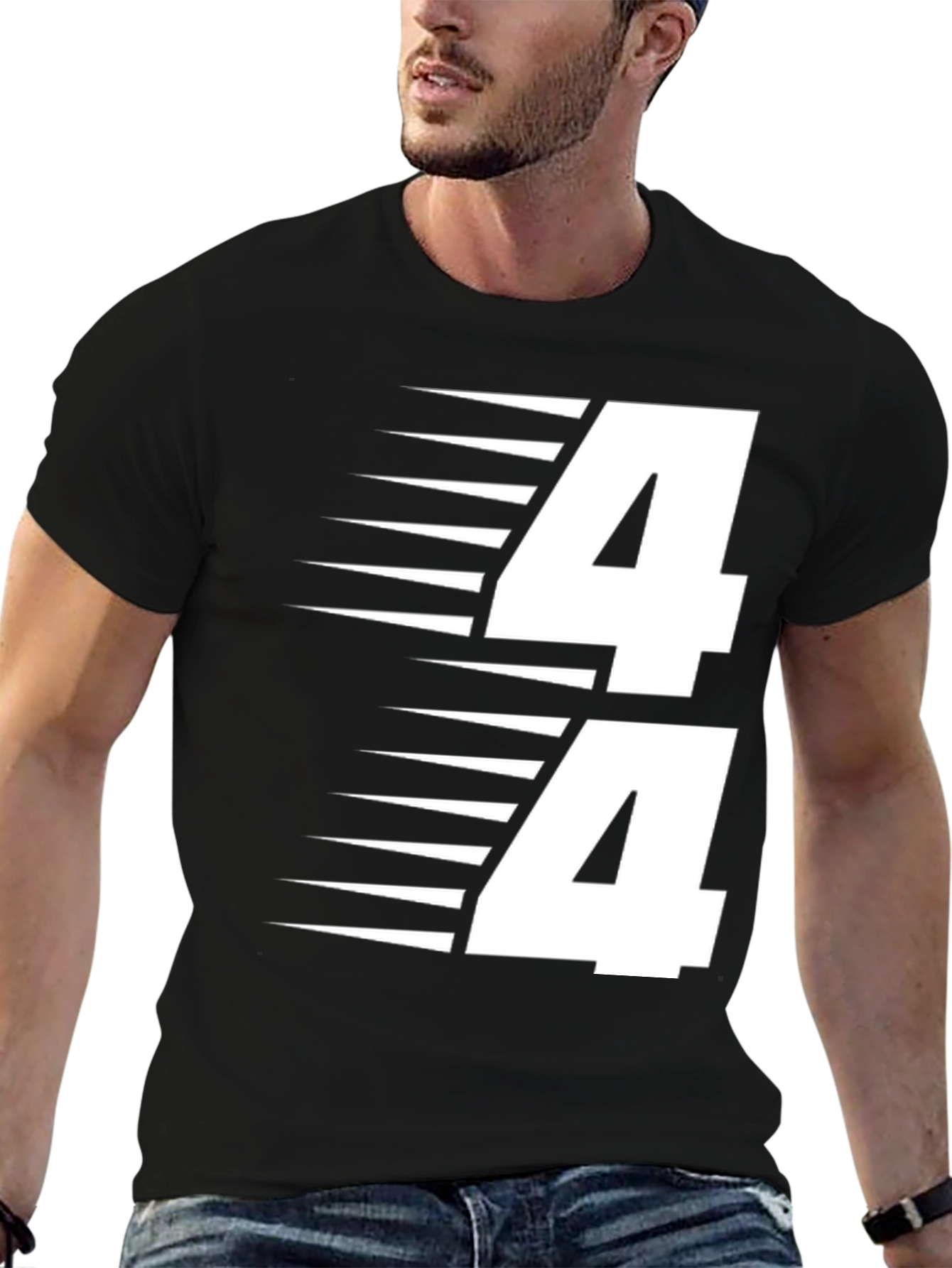 Speedy 44 Racing Tee - Black
