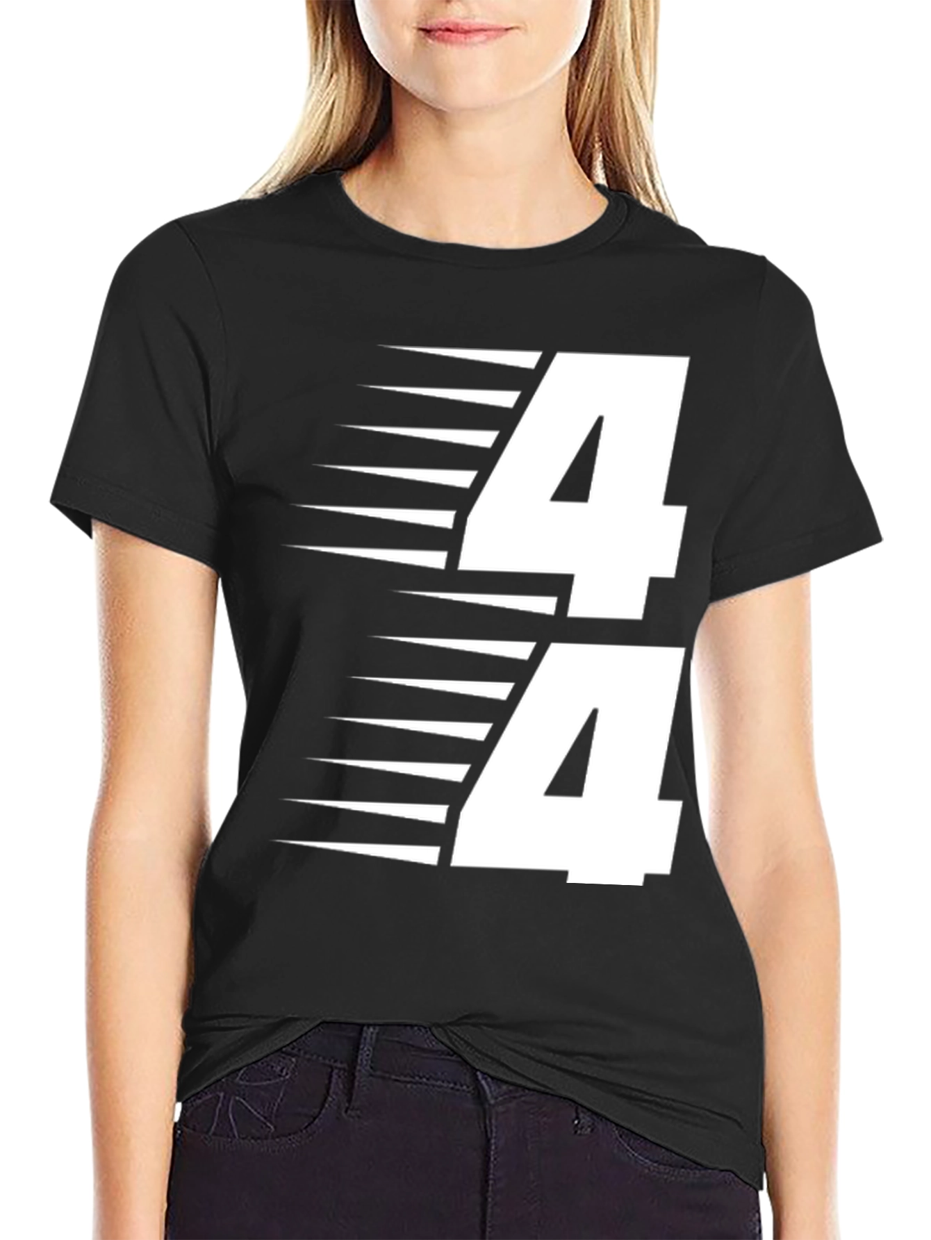 Speedy 44 Racing Tee - Black