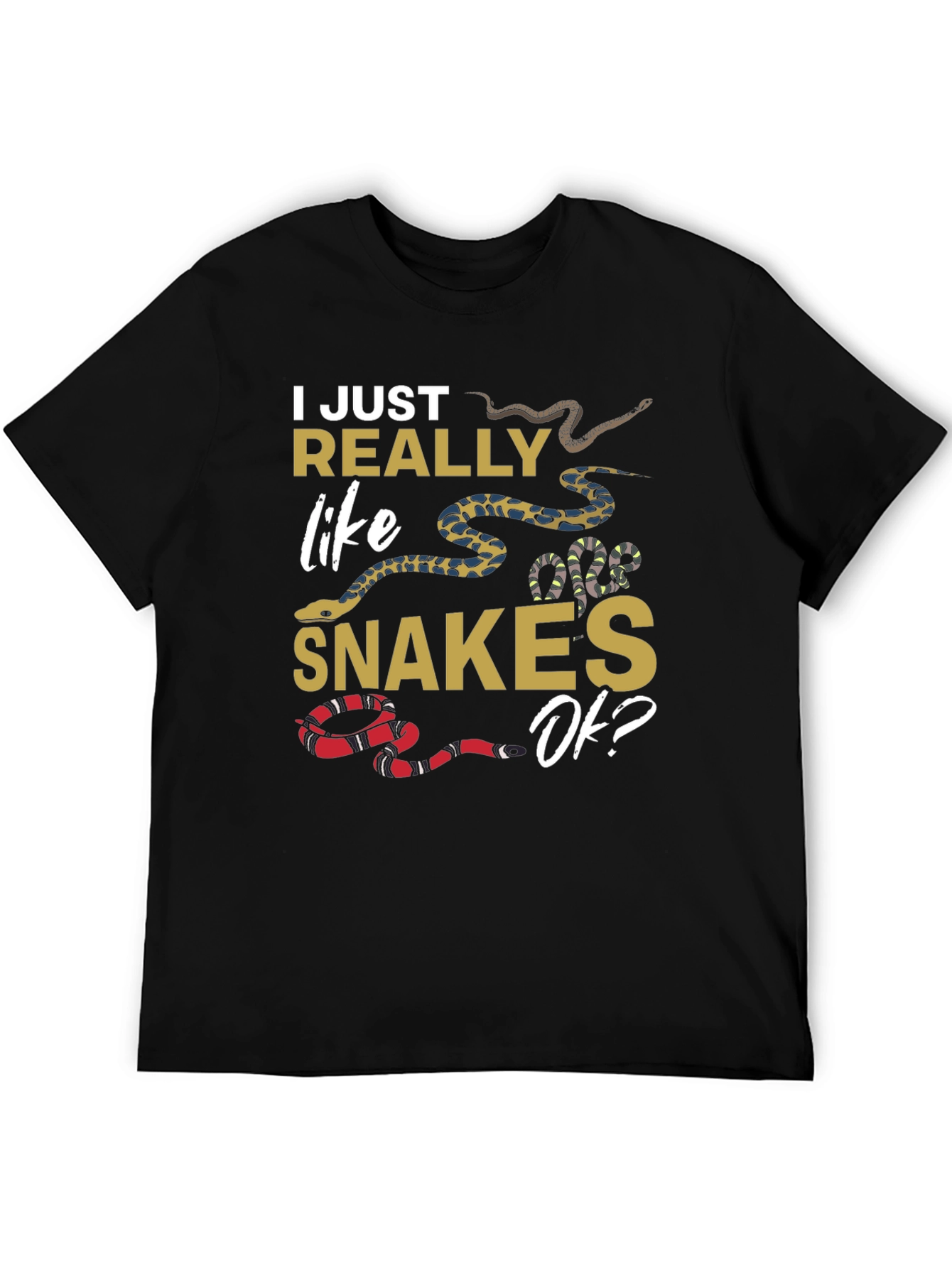 I Just Really Like Snakes T-Shirt