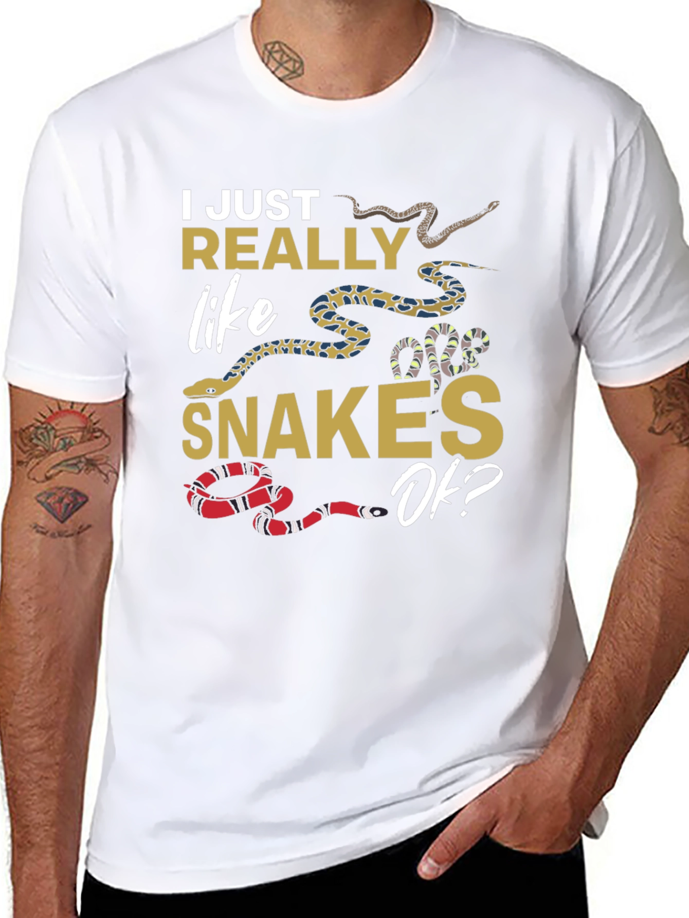 I Just Really Like Snakes T-Shirt