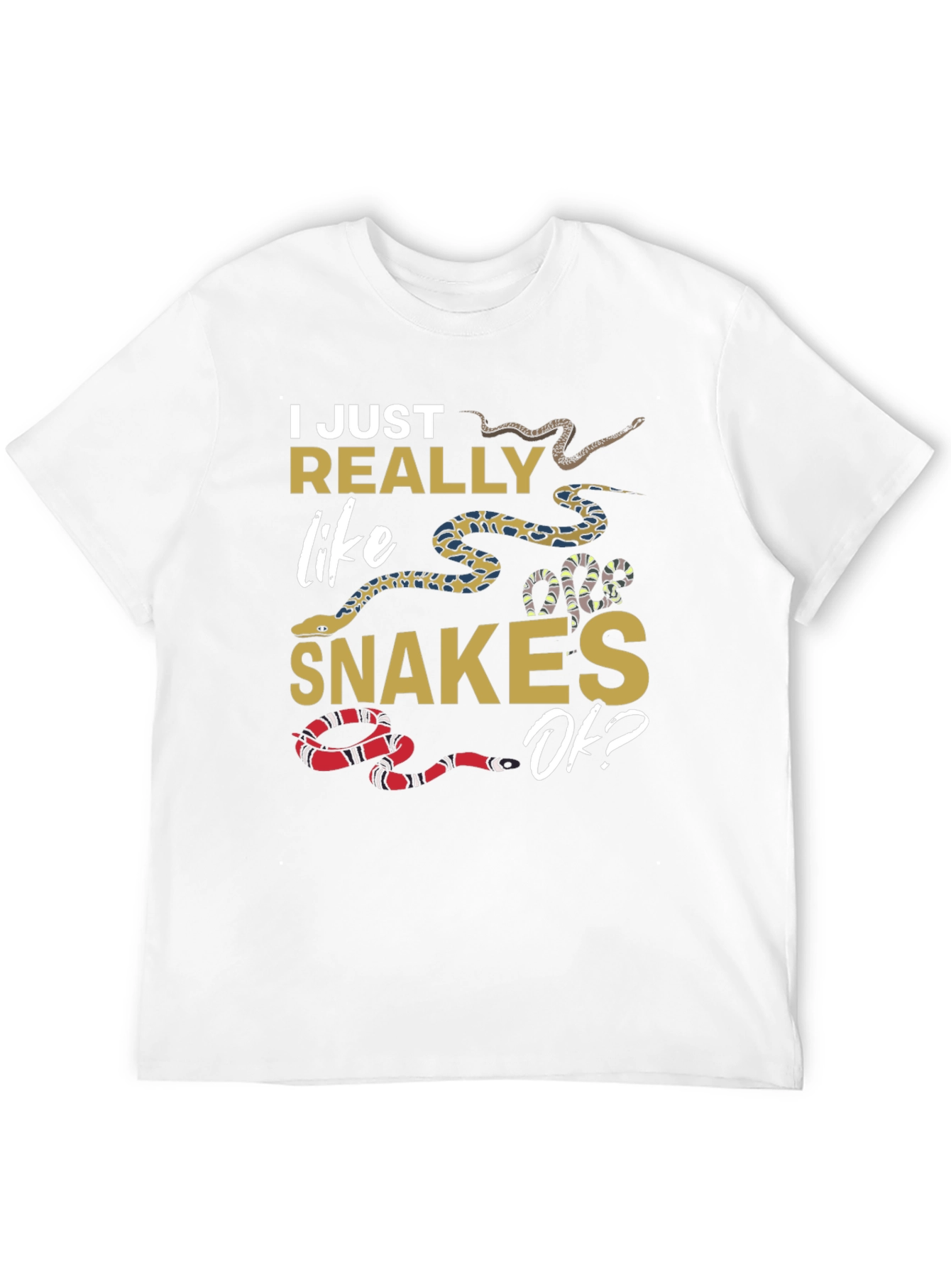 I Just Really Like Snakes T-Shirt