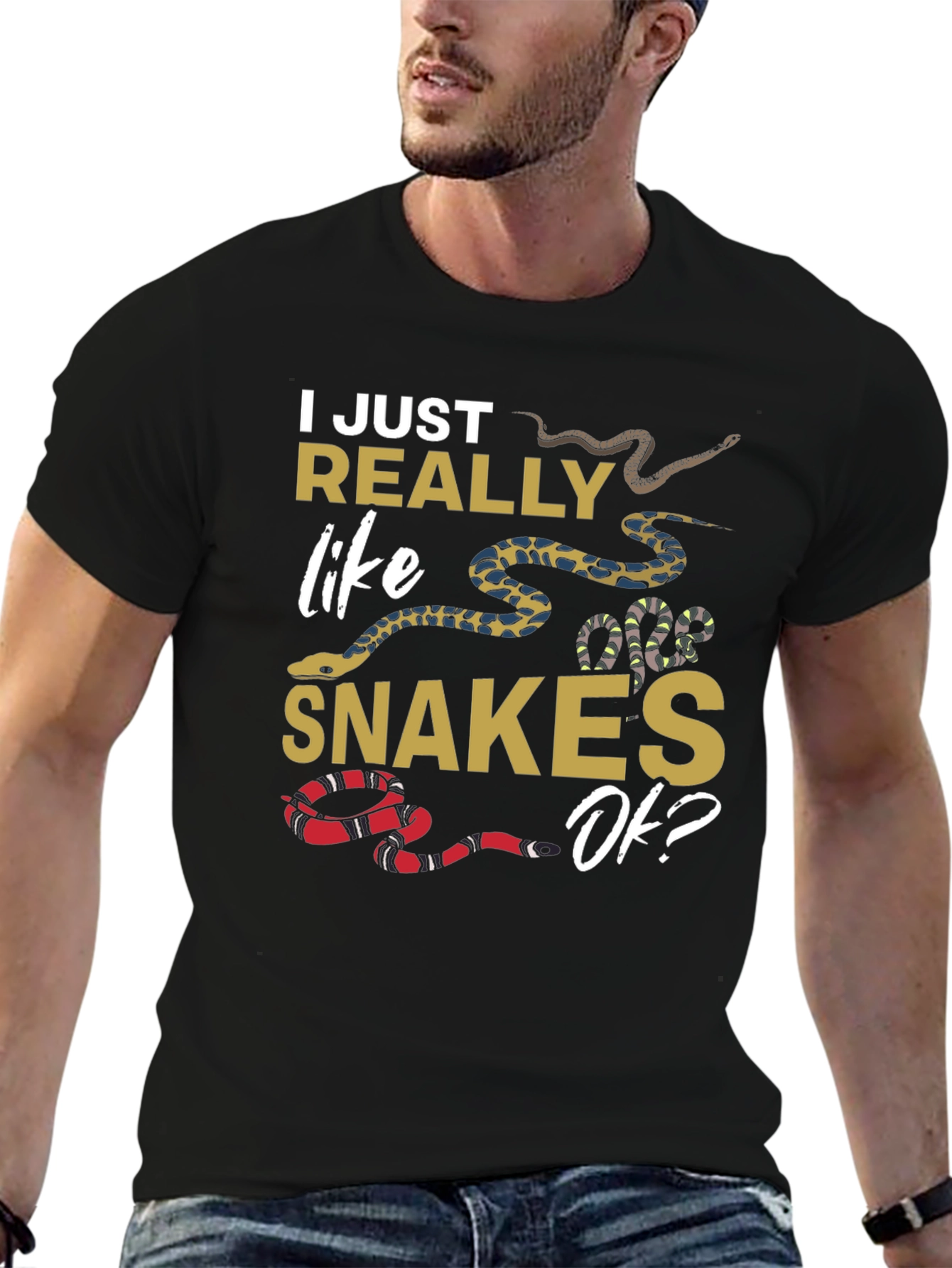 I Just Really Like Snakes T-Shirt
