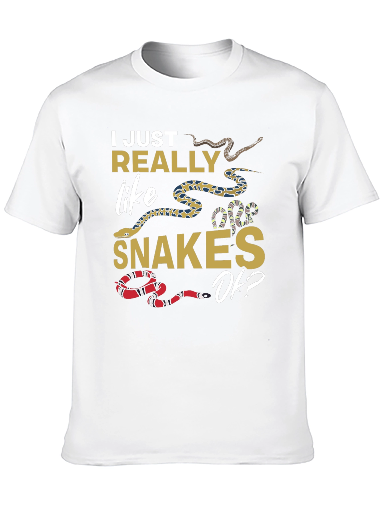 I Just Really Like Snakes T-Shirt
