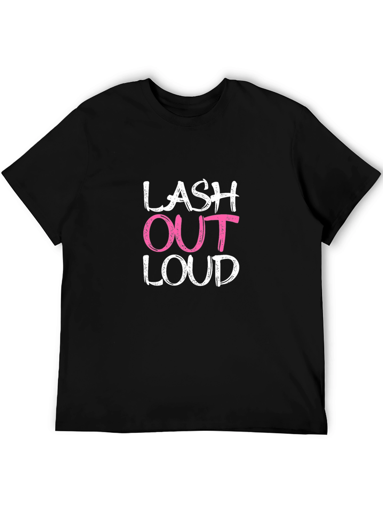 Lash Out Loud Graphic Tee - Trendy & Comfy