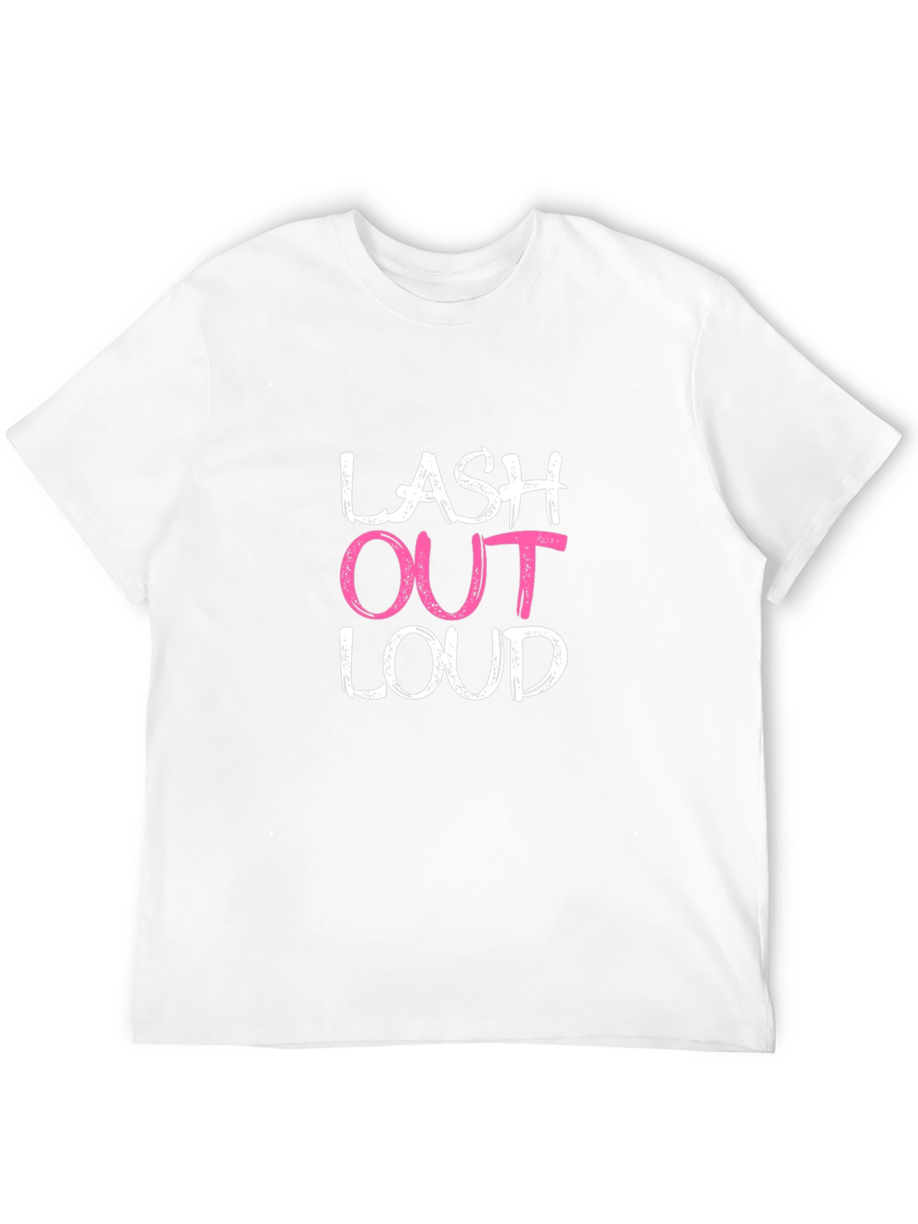 Lash Out Loud Graphic Tee - Trendy & Comfy