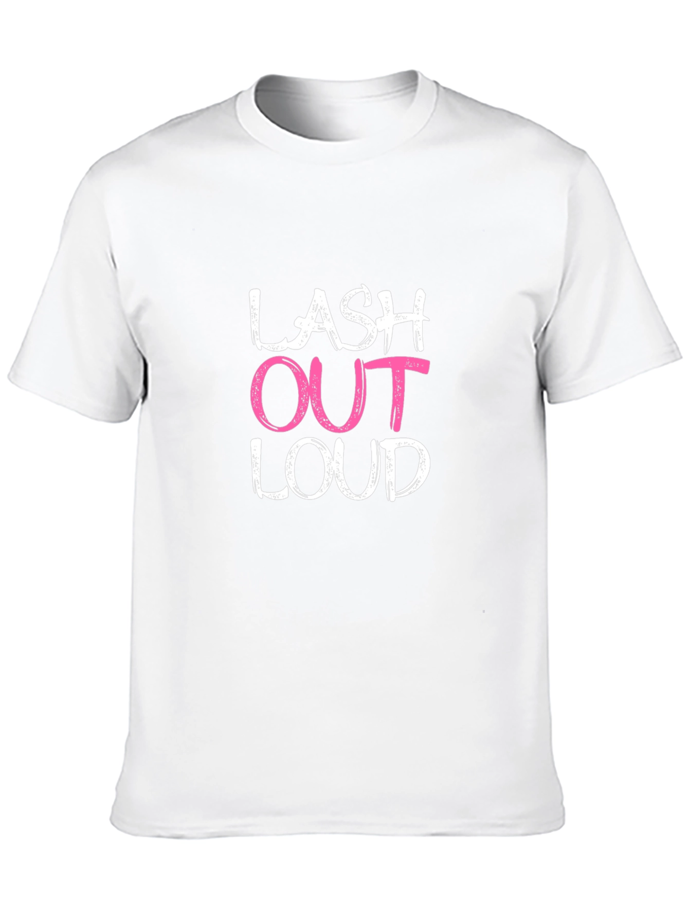Lash Out Loud Graphic Tee - Trendy & Comfy