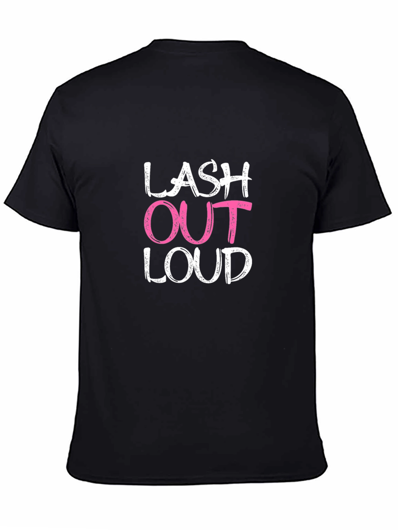 Lash Out Loud Graphic Tee - Trendy & Comfy