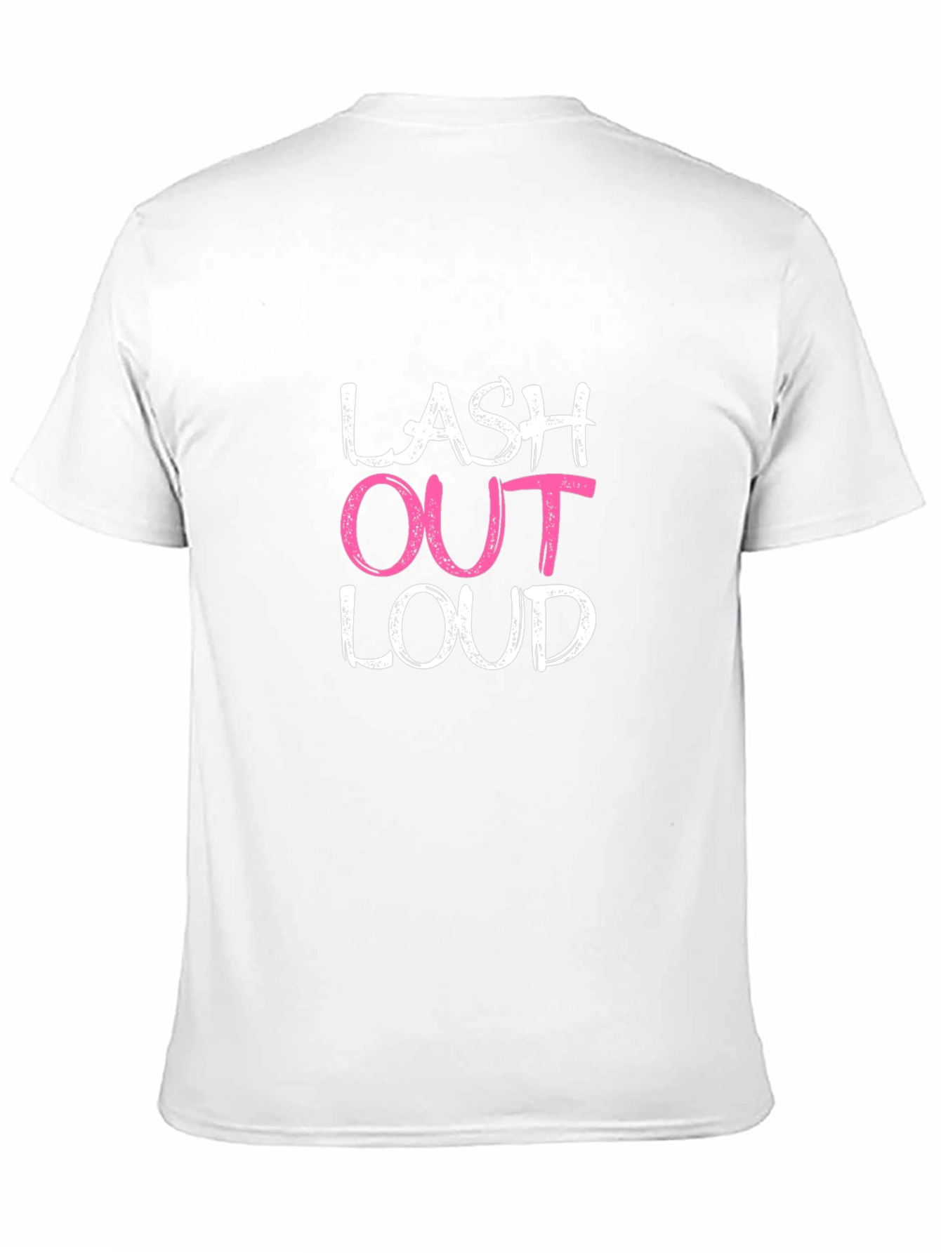 Lash Out Loud Graphic Tee - Trendy & Comfy