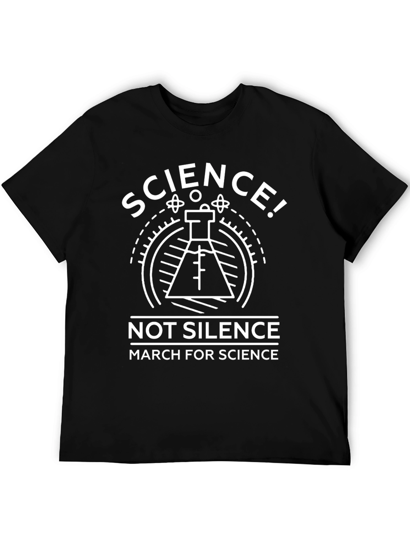 Science Not Silence Graphic T-Shirt
