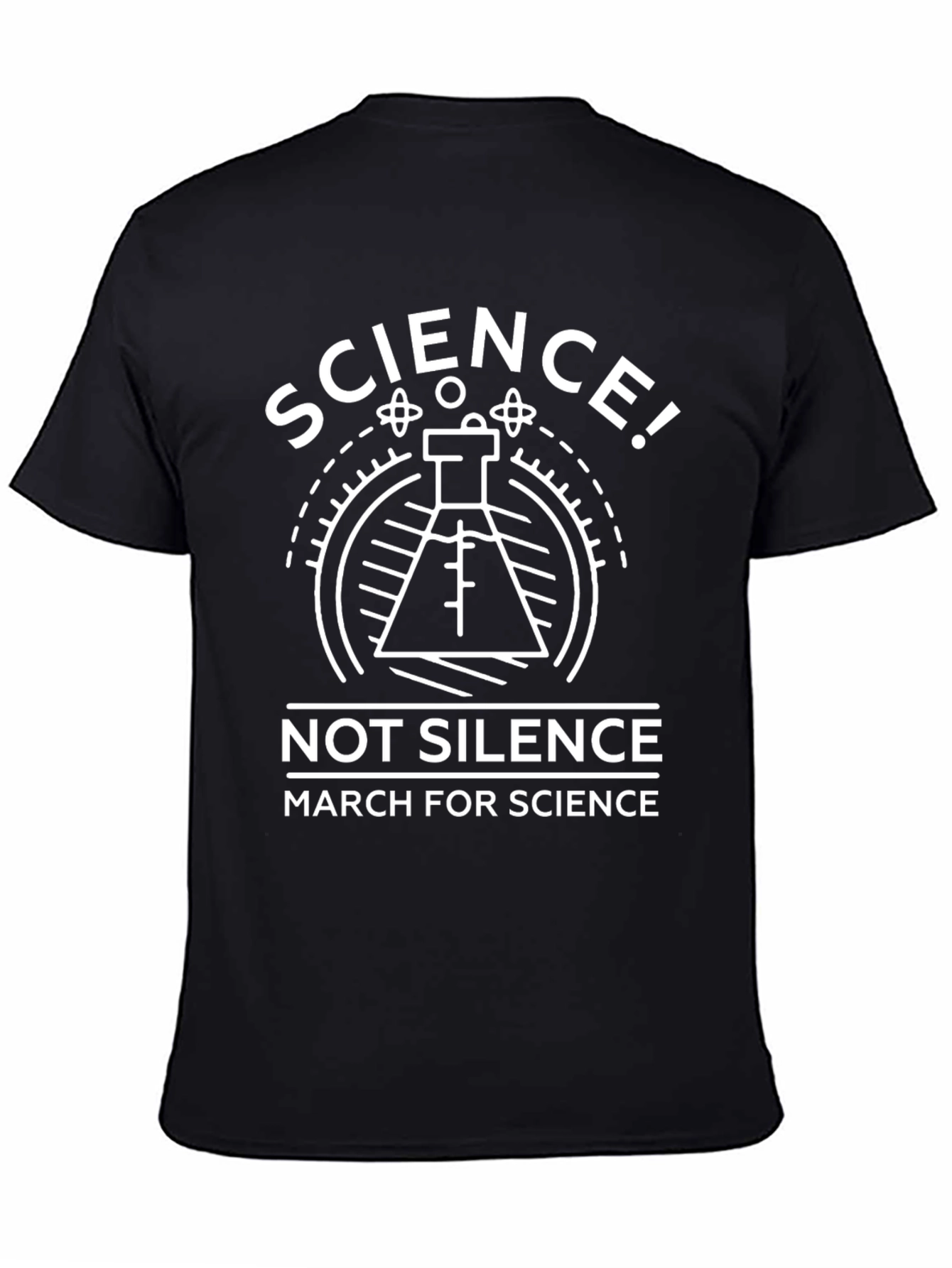 Science Not Silence Graphic T-Shirt