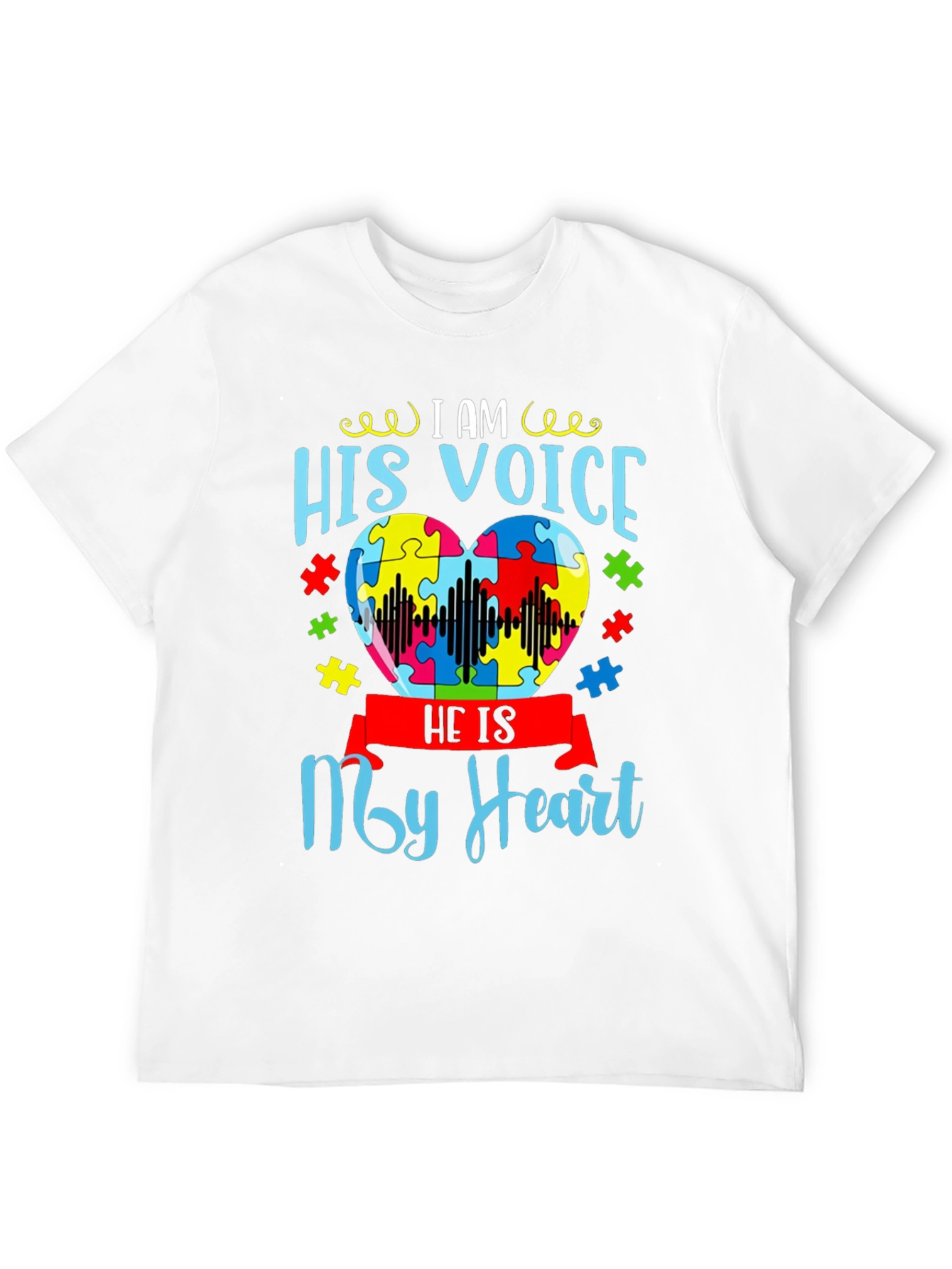 I am His Voice Autism Awareness T-Shirt
