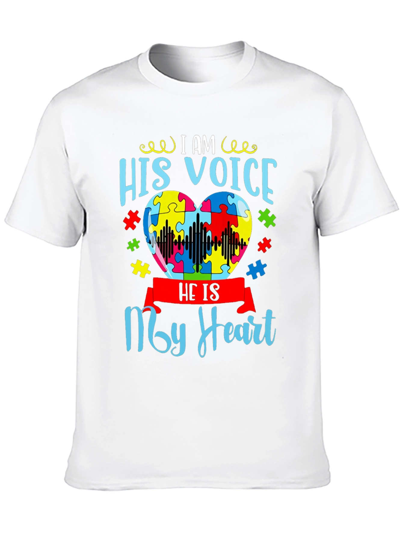 I am His Voice Autism Awareness T-Shirt