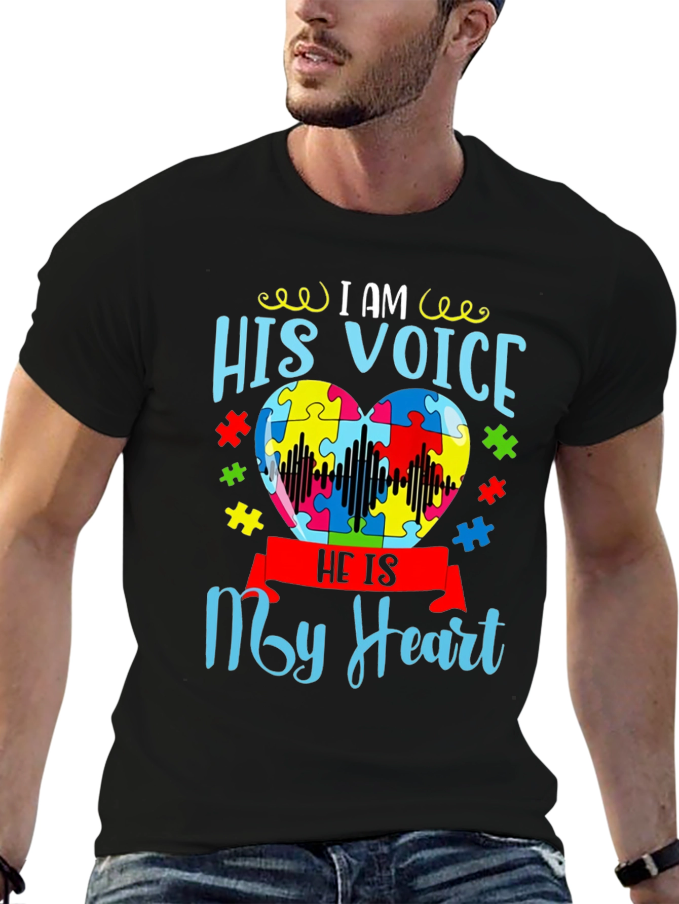 I am His Voice Autism Awareness T-Shirt