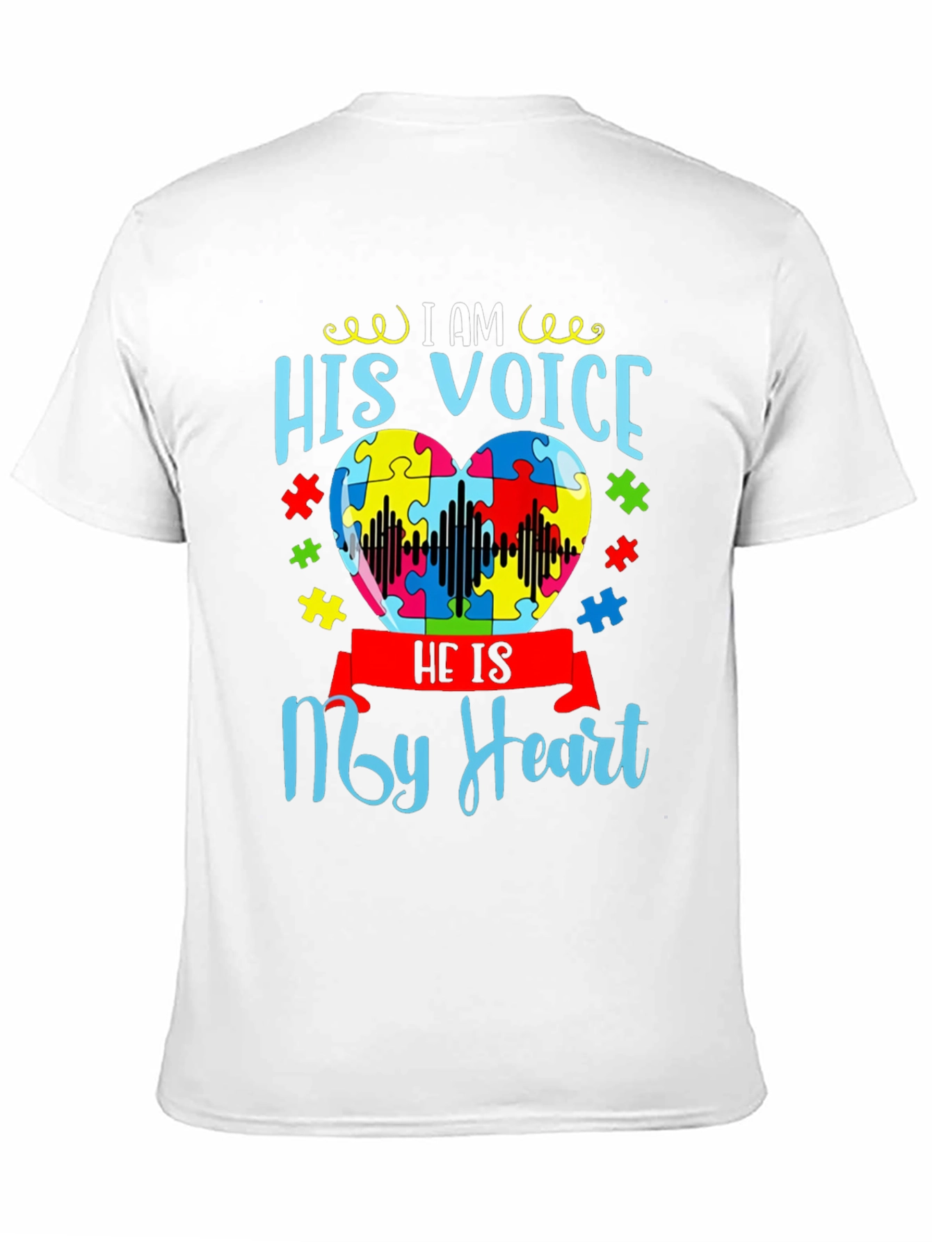 I am His Voice Autism Awareness T-Shirt